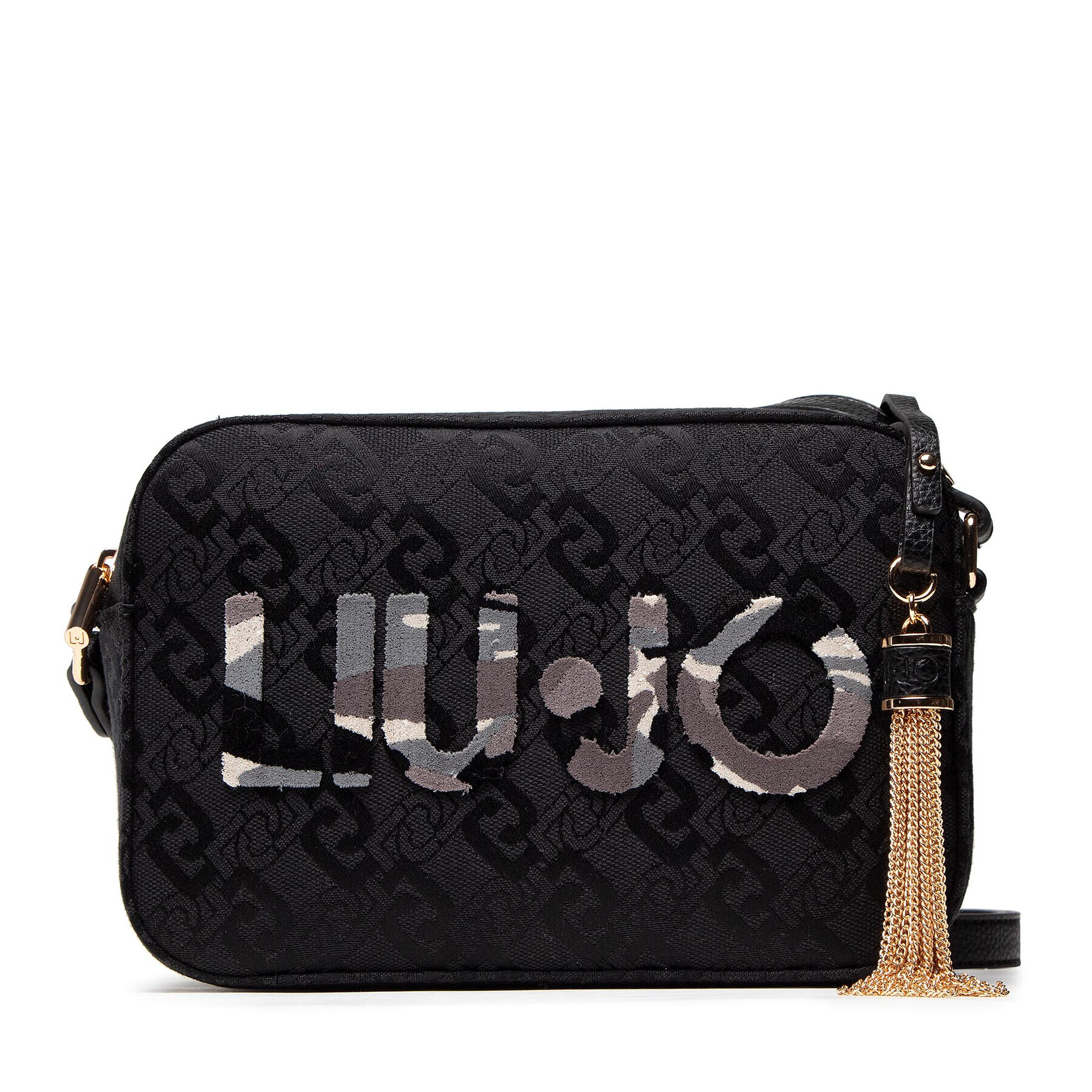 Liu Jo Дамска чанта S Crossbody NF1211 T6438 Черен - Pepit.bg