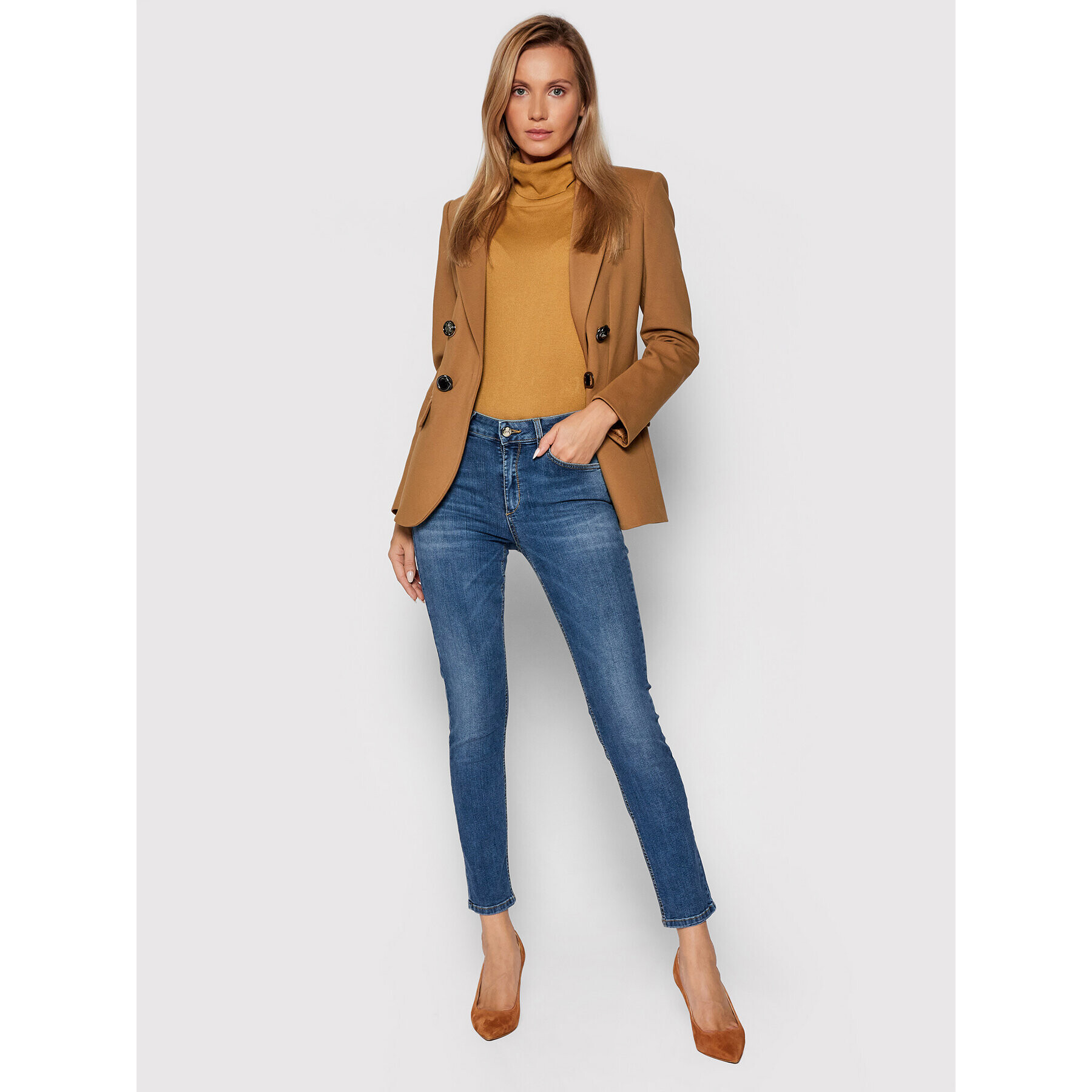 Liu Jo Дънки CF1306 D4664 Син Skinny Fit - Pepit.bg