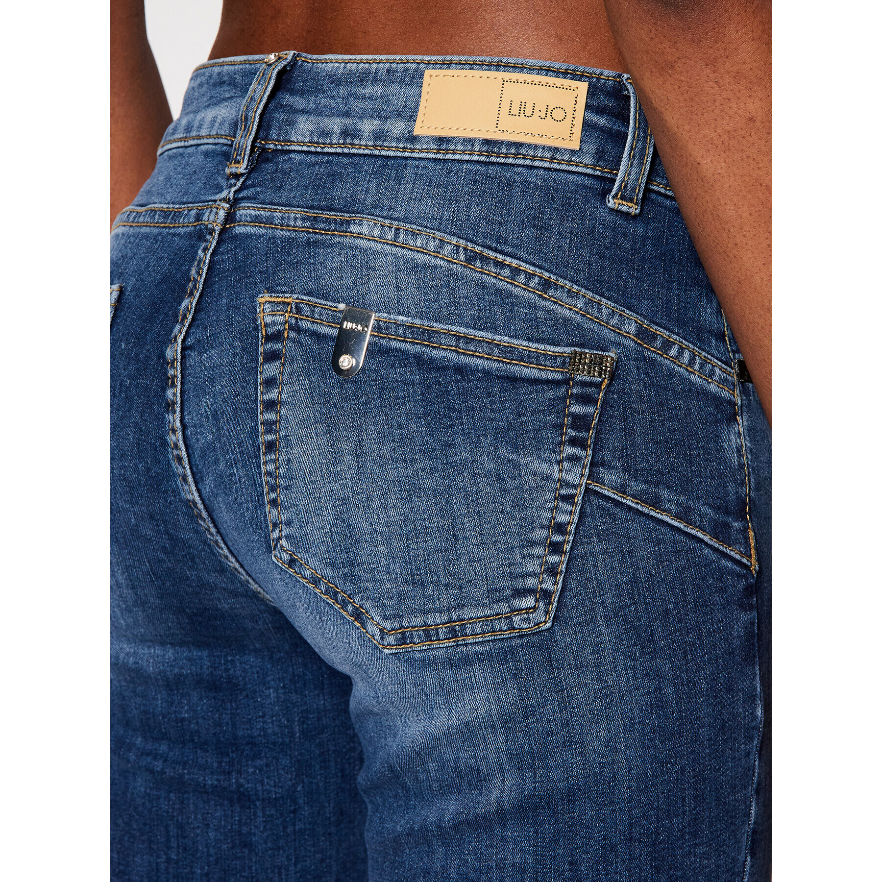 Liu Jo Дънки UA1022 D4506 Тъмносин Slim Fit - Pepit.bg