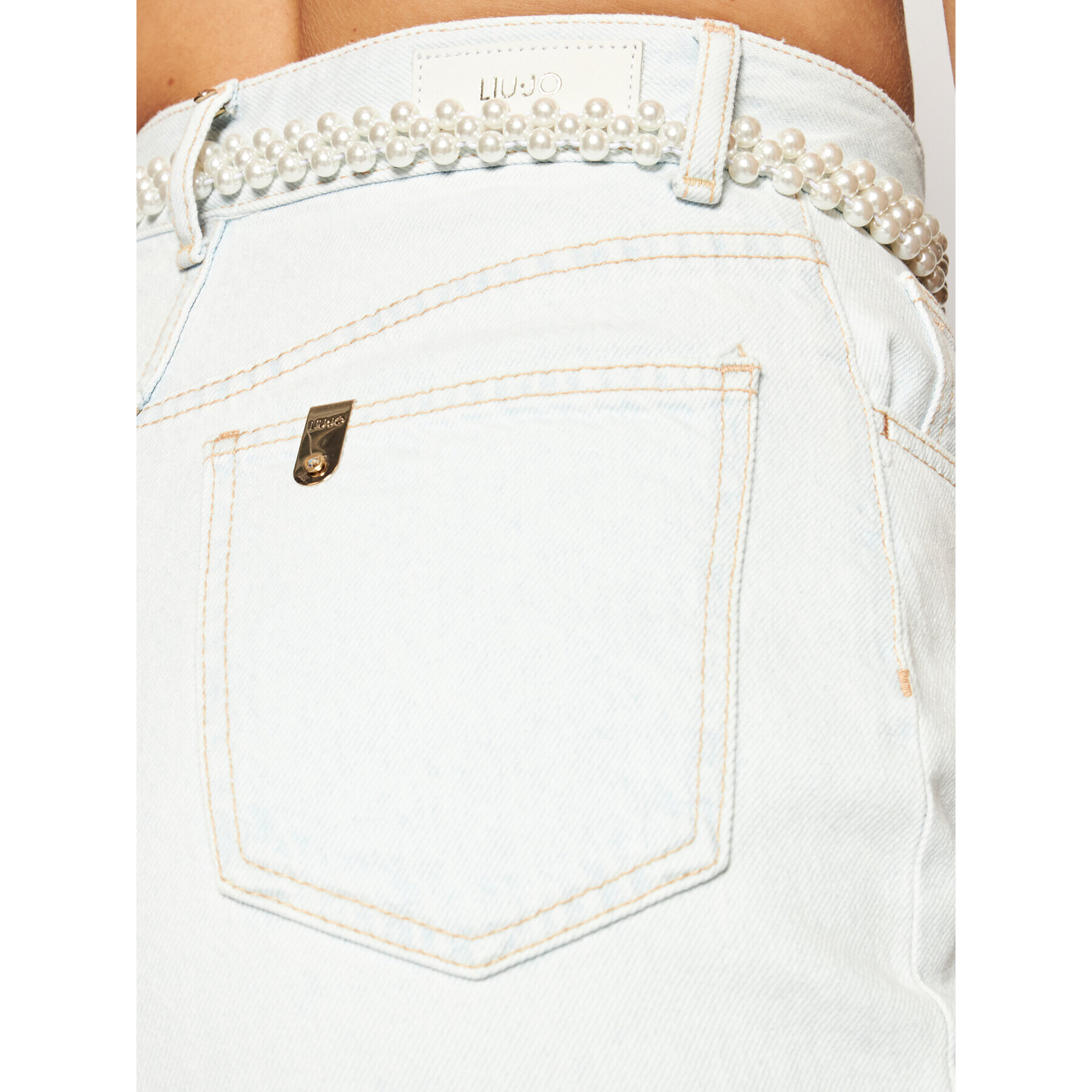 Liu Jo Дънки UA1143 D4470 Син Mom Fit - Pepit.bg