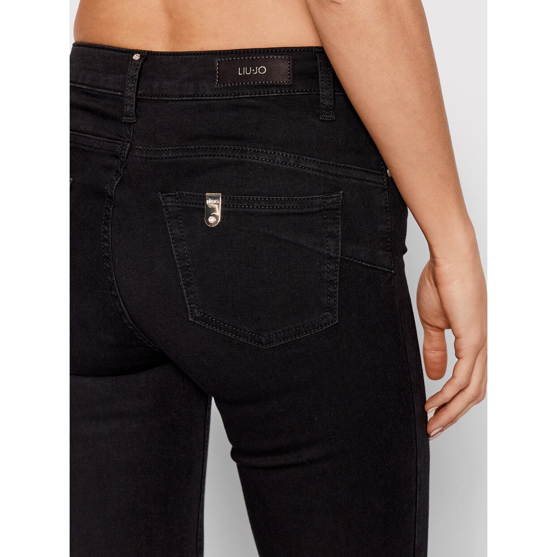 Liu Jo Дънки UA2013 D4188 Черен Skinny Fit - Pepit.bg