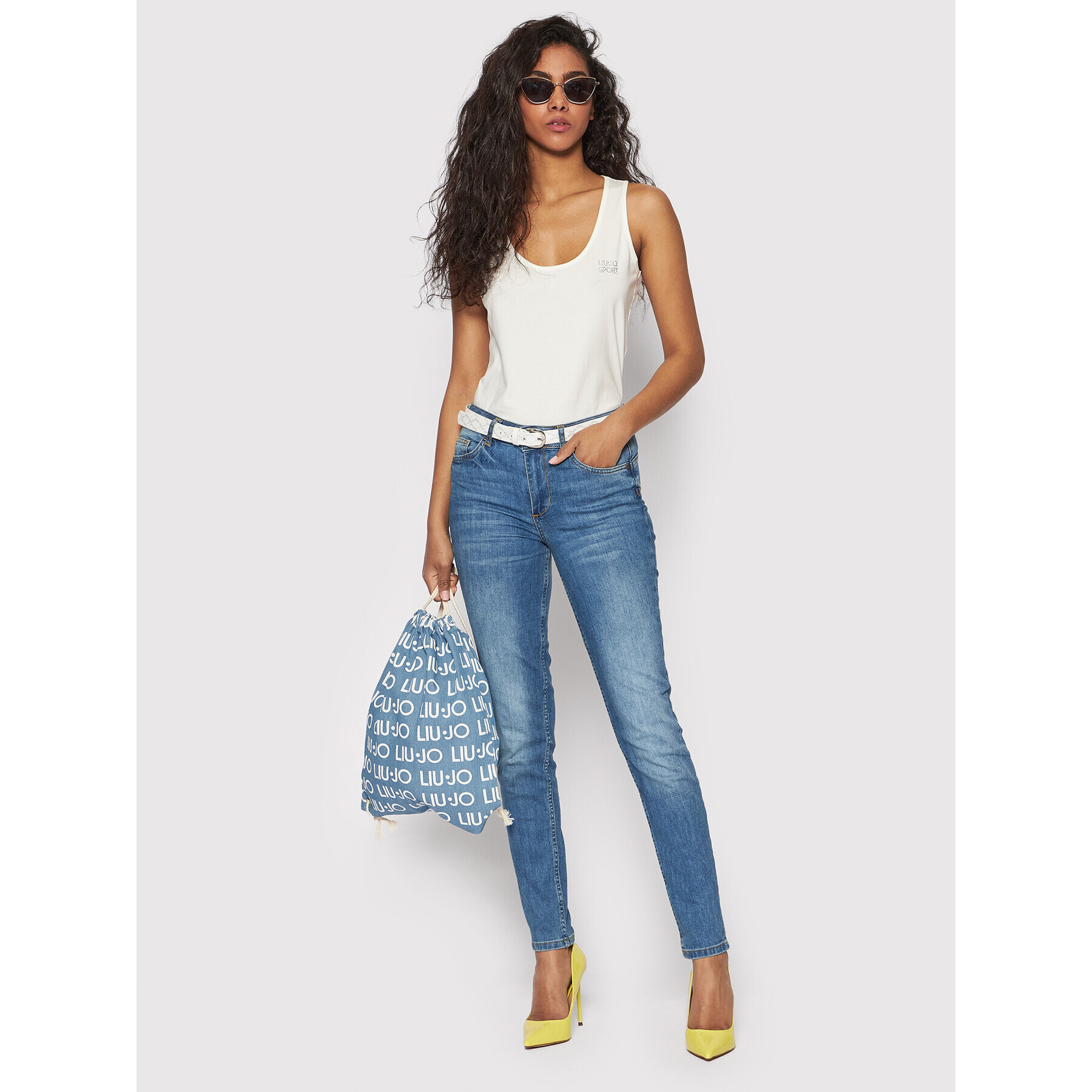 Liu Jo Дънки UA2013 DS457 Син Skinny Fit - Pepit.bg