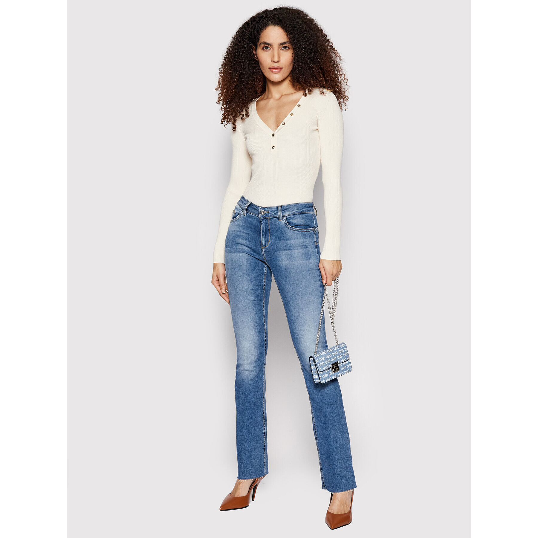 Liu Jo Дънки UA2025 DS004 Син Regular Fit - Pepit.bg
