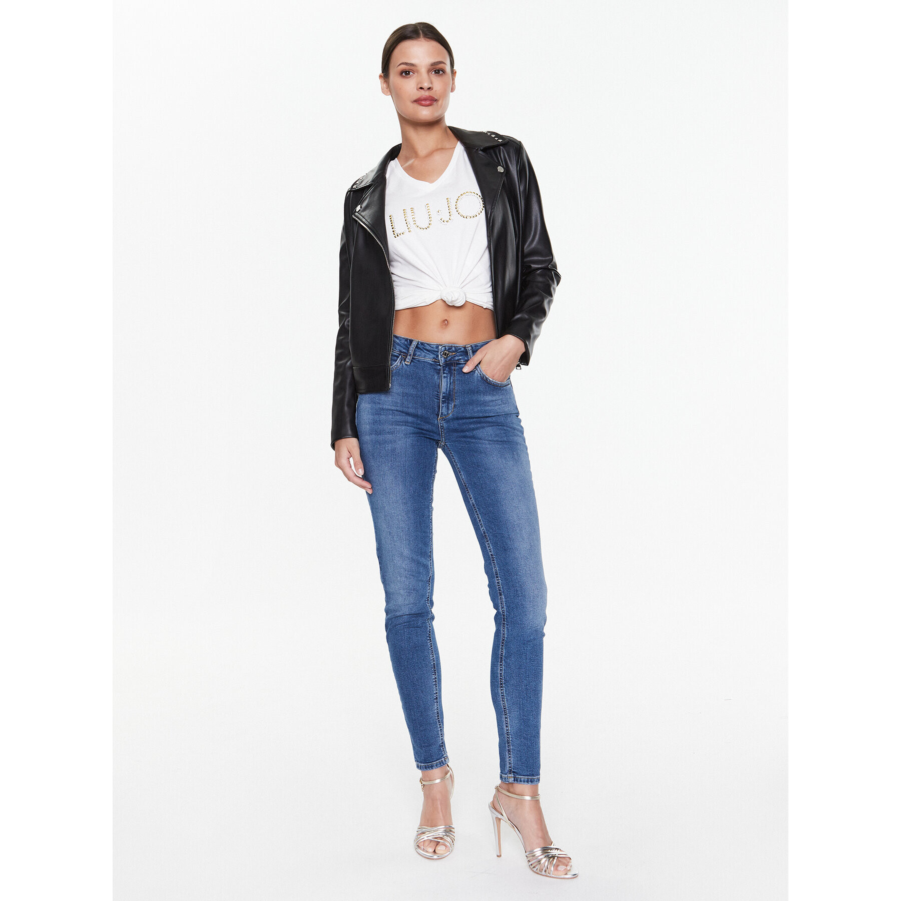 Liu Jo Дънки UA3013 D4788 Син Skinny Fit - Pepit.bg