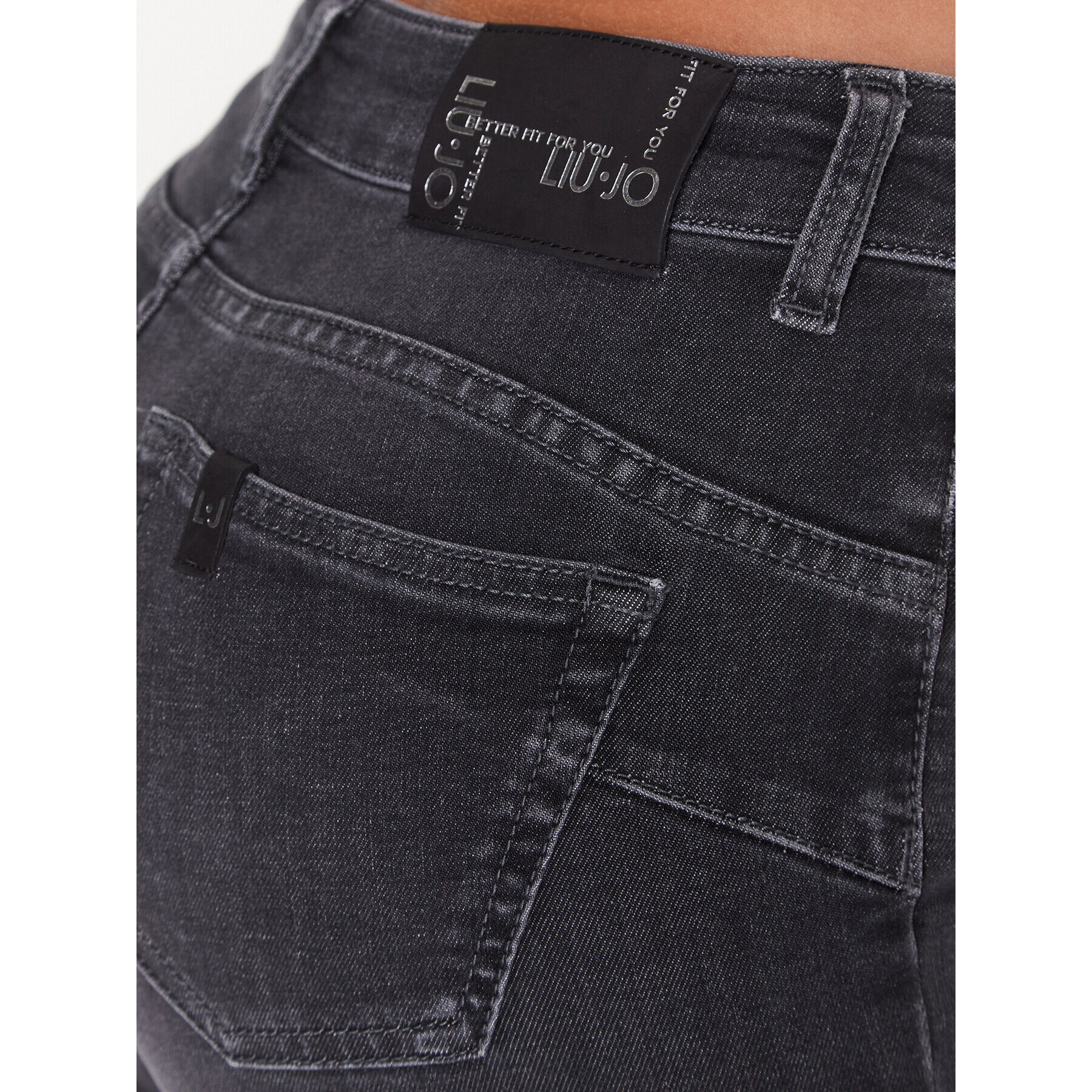 Liu Jo Дънки UA3013 DS004 Сив Slim Fit - Pepit.bg