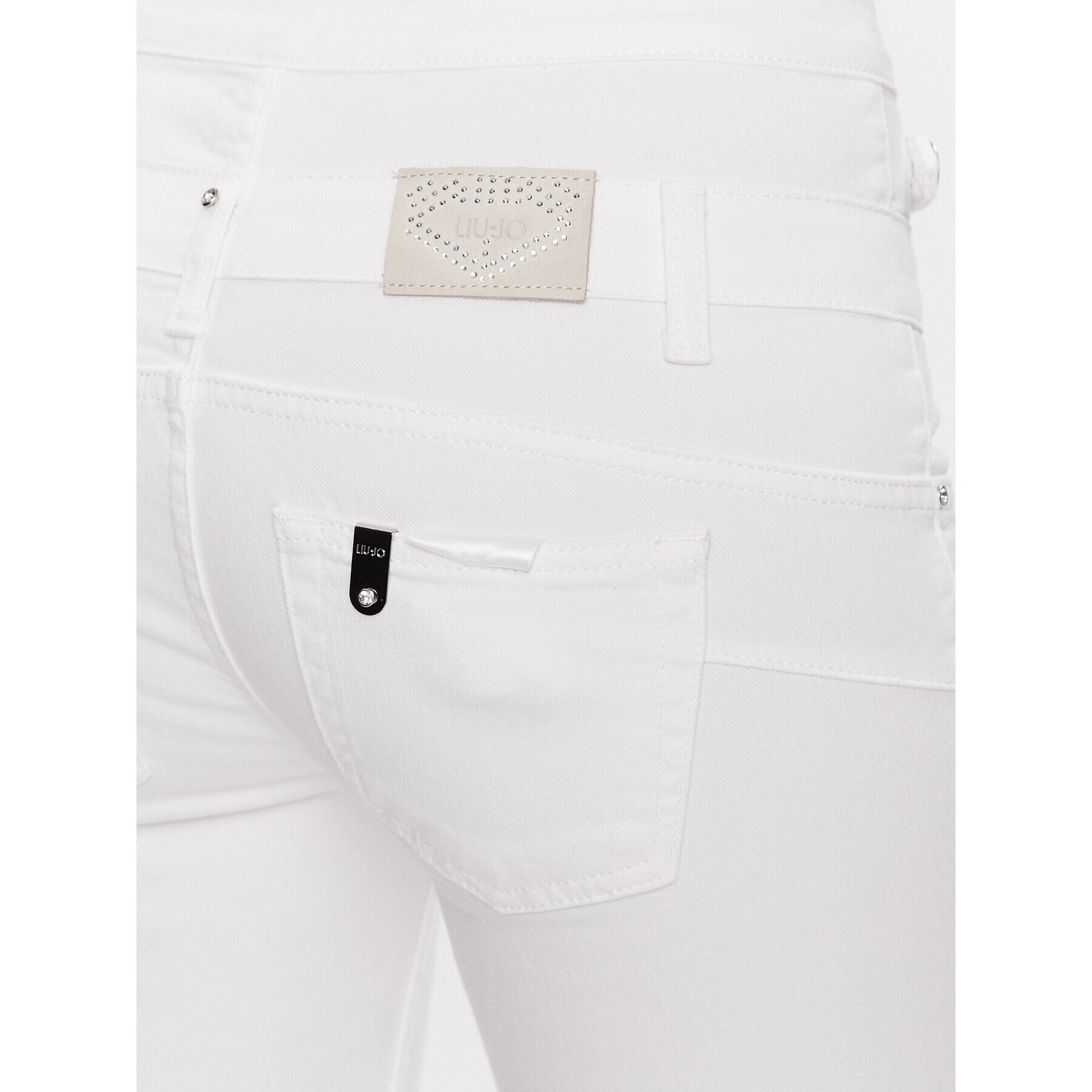 Liu Jo Дънки UA3014 T4268 Бял Skinny Fit - Pepit.bg