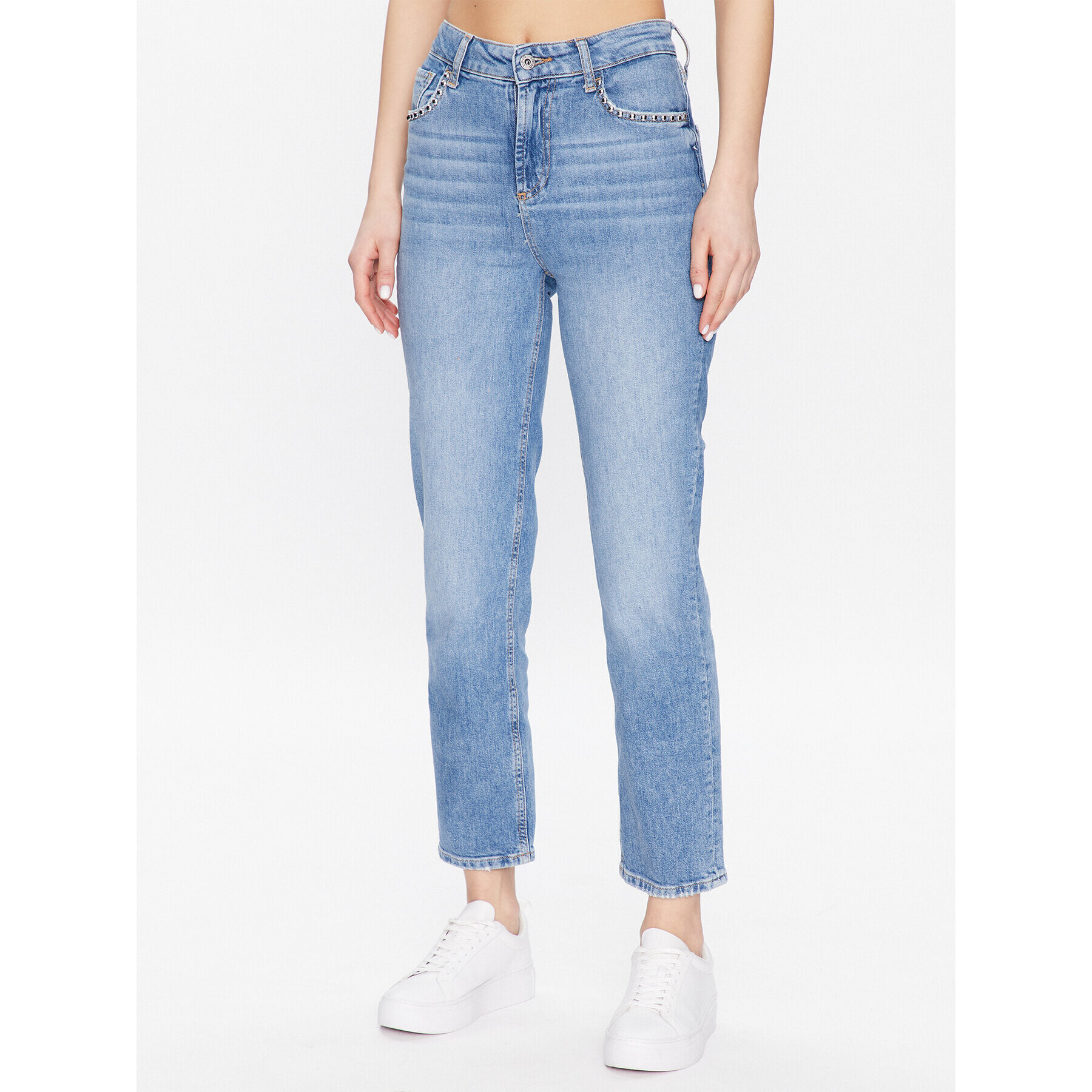 Liu Jo Дънки UA3019 DS024 Син Straight Fit - Pepit.bg