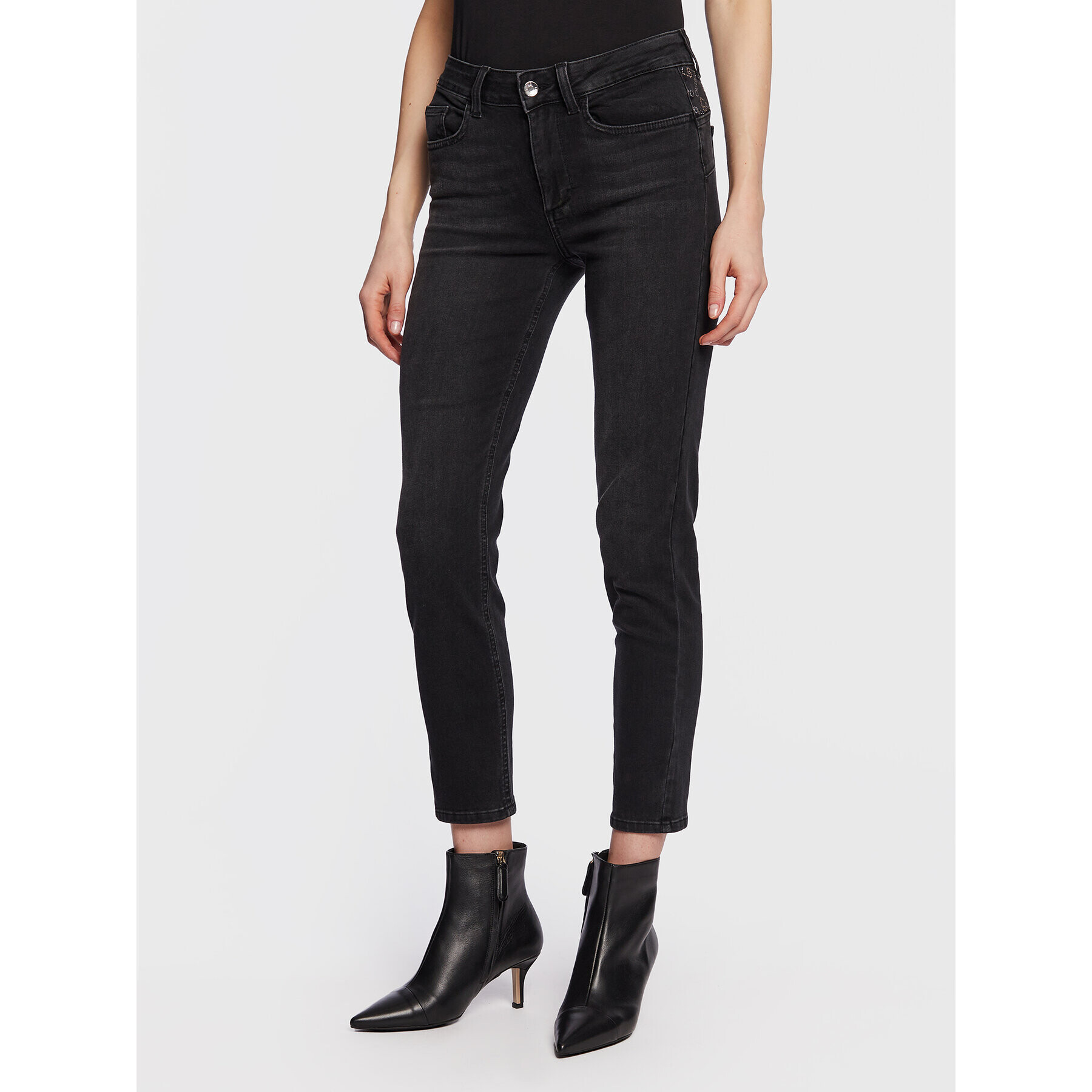 Liu Jo Дънки UA3035 D4615 Черен Slim Fit - Pepit.bg