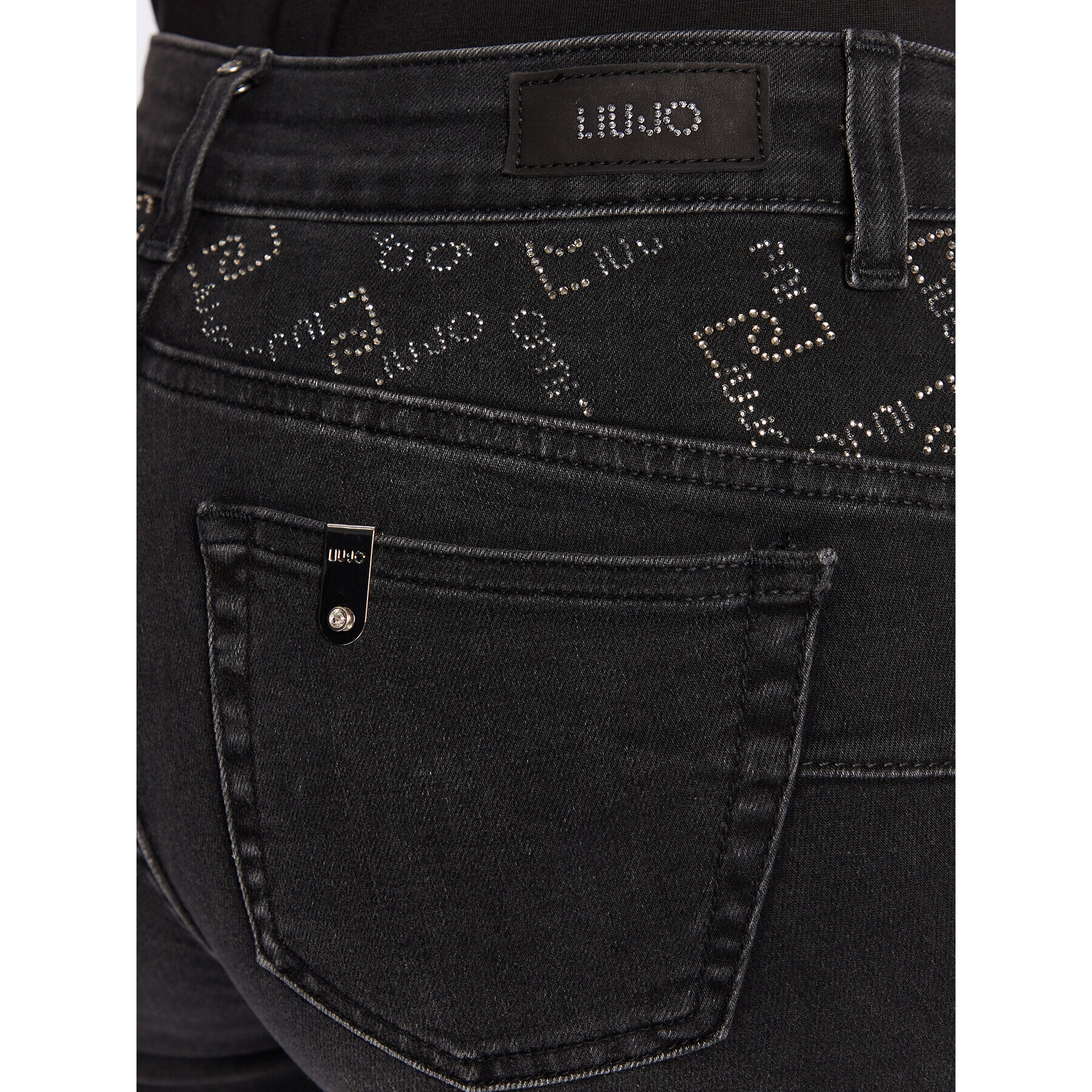Liu Jo Дънки UA3035 D4615 Черен Slim Fit - Pepit.bg