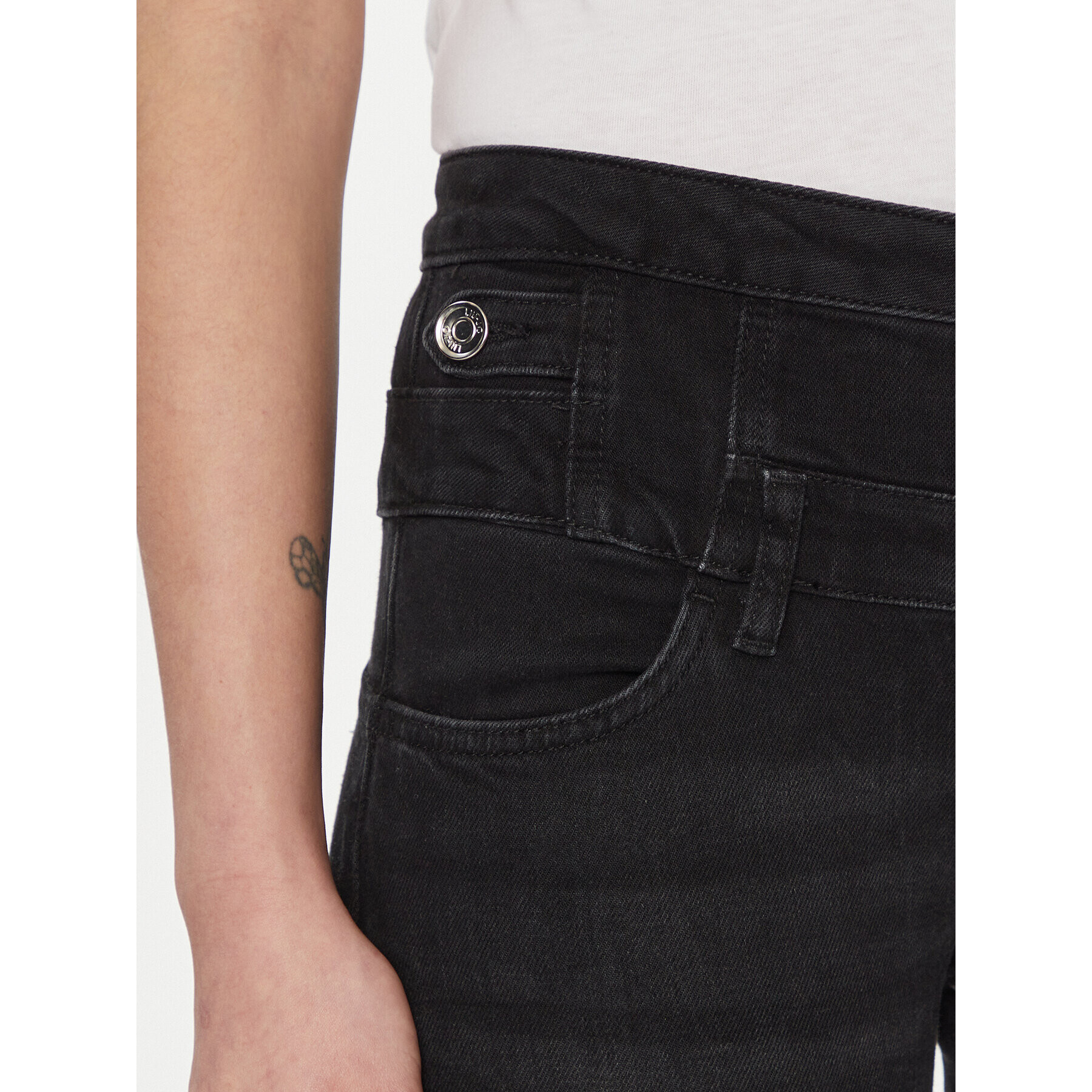 Liu Jo Дънки UA4014 D4391 Черен Skinny Fit - Pepit.bg