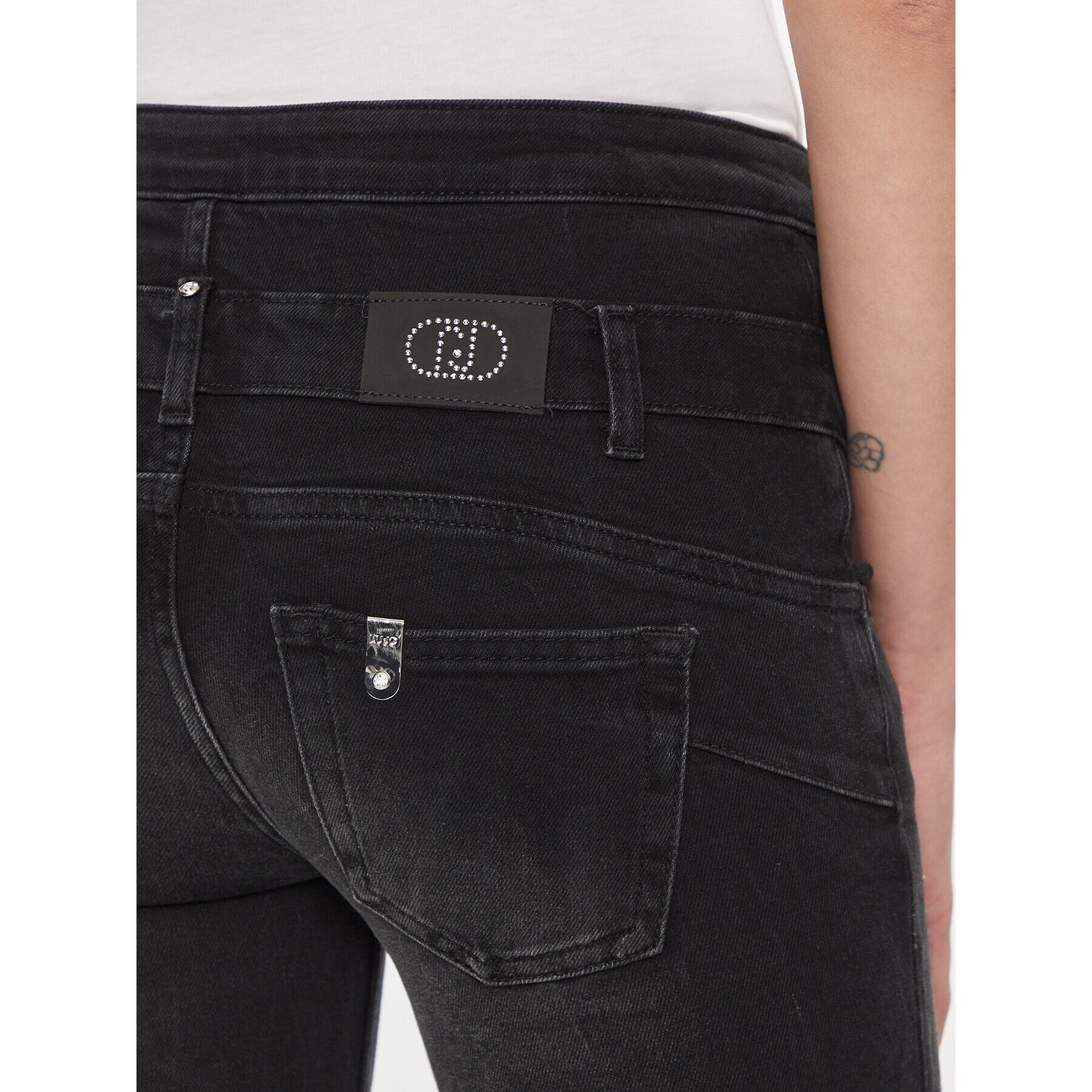 Liu Jo Дънки UA4014 D4391 Черен Skinny Fit - Pepit.bg