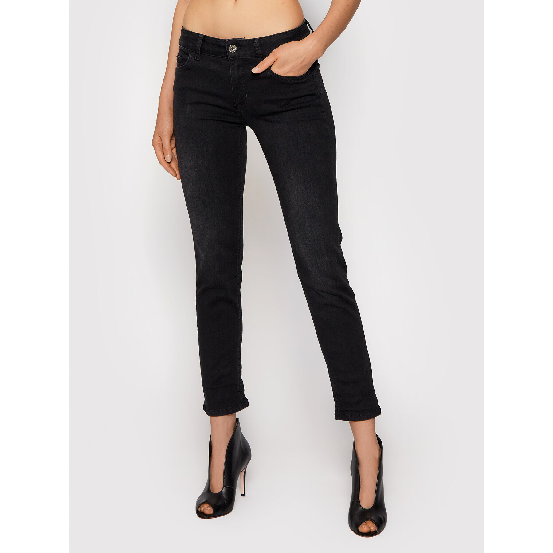 Liu Jo Дънки UF1006 D4614 Черен Skinny Fit - Pepit.bg