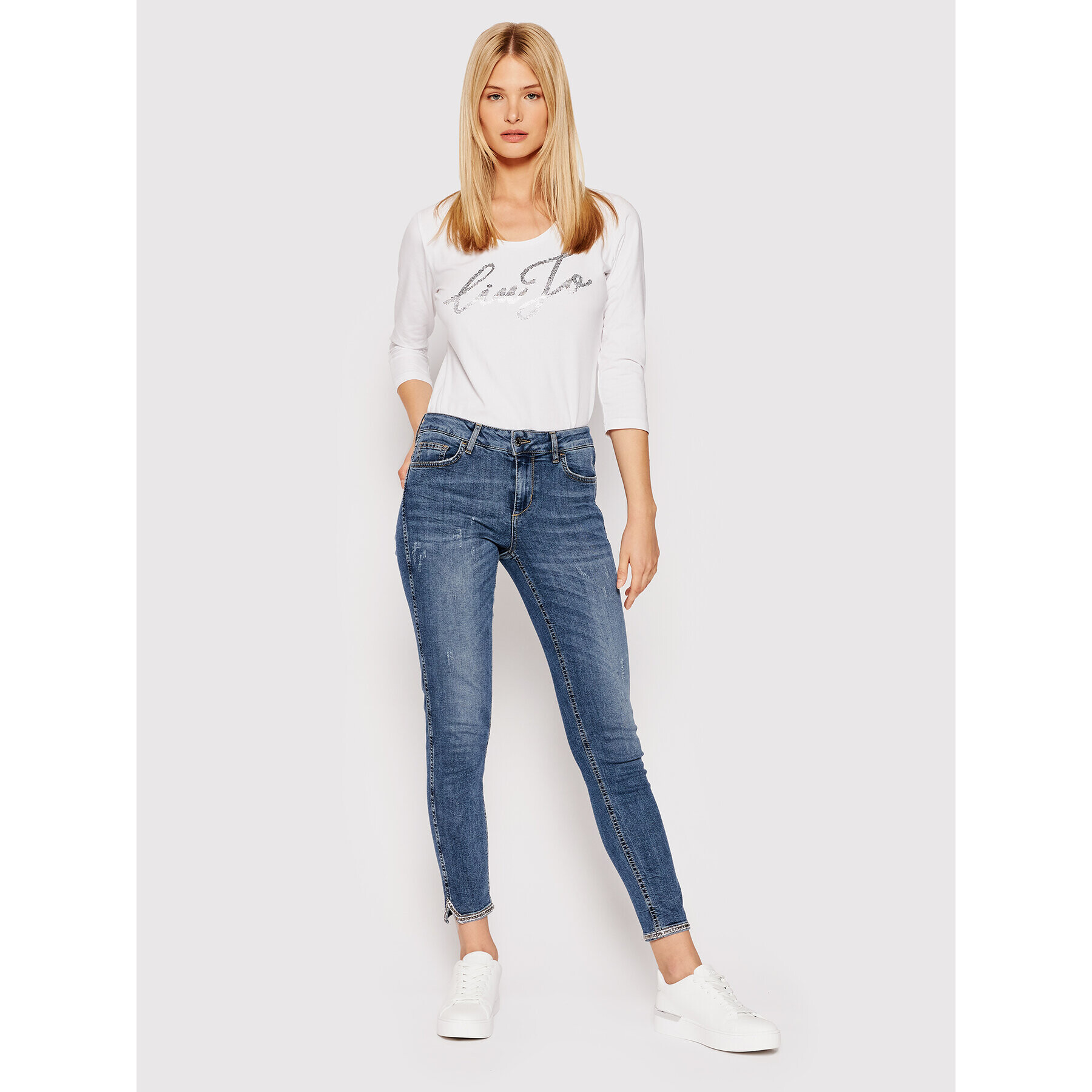 Liu Jo Дънки UF1012 D4254 Син Slim Fit - Pepit.bg