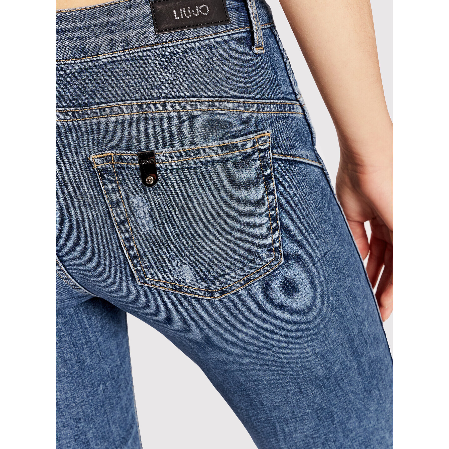 Liu Jo Дънки UF1012 D4254 Син Slim Fit - Pepit.bg
