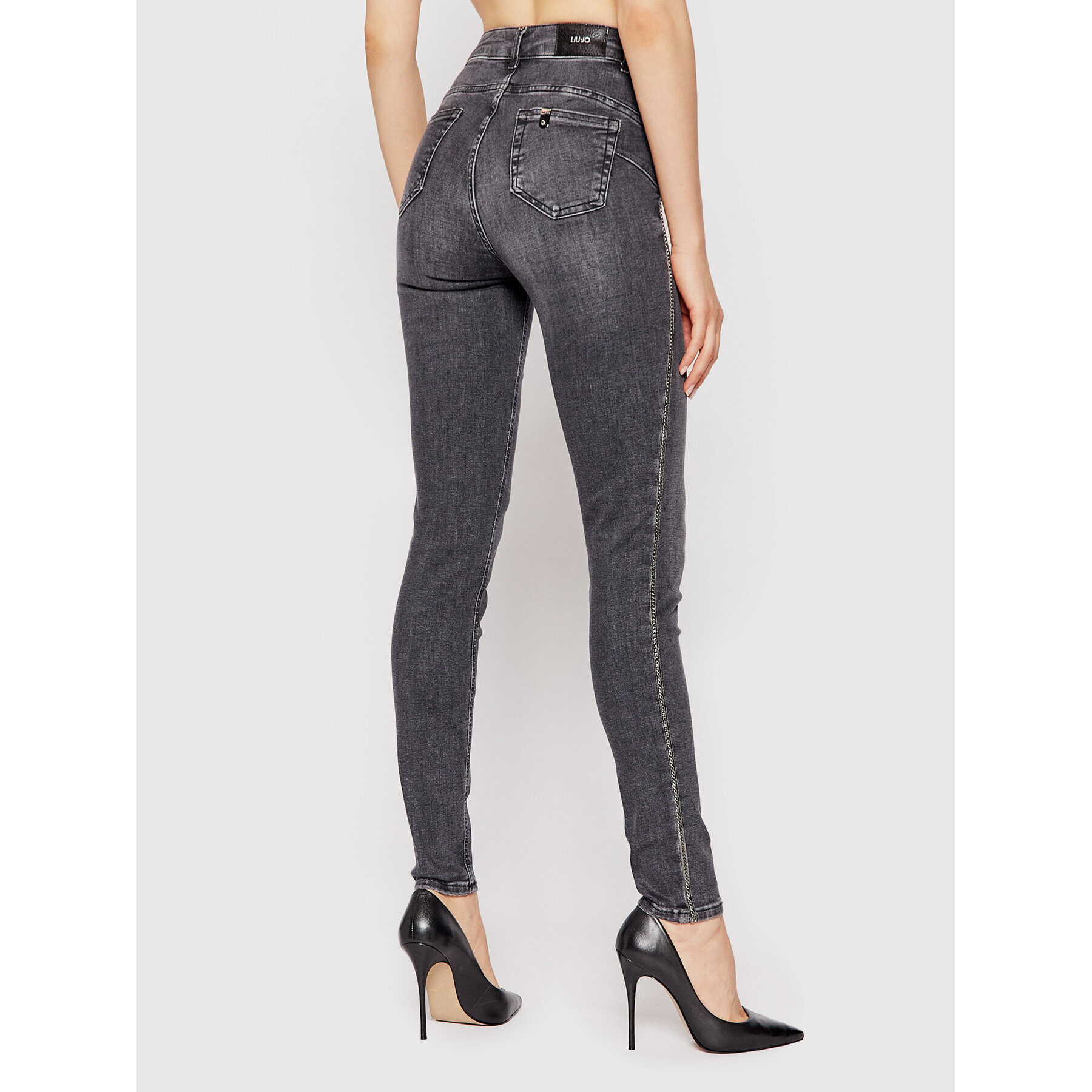 Liu Jo Дънки UF1013 D4268 Сив Slim Fit - Pepit.bg