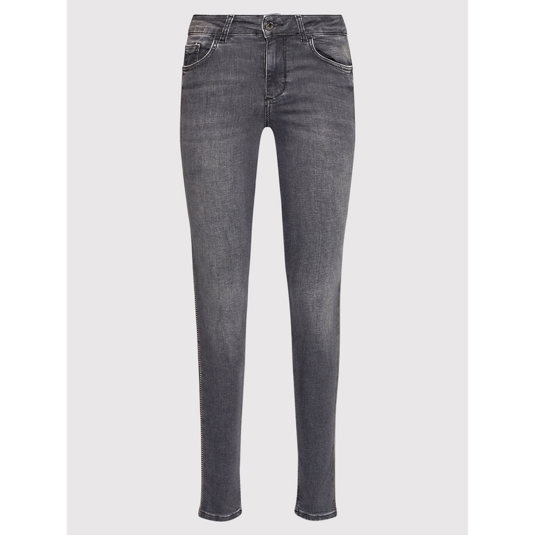 Liu Jo Дънки UF1013 D4268 Сив Slim Fit - Pepit.bg
