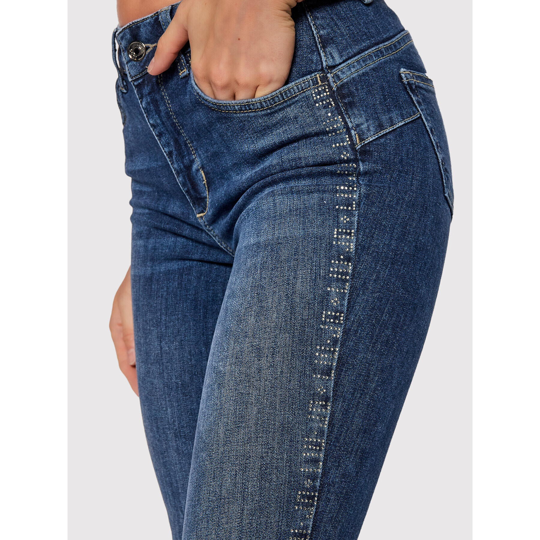Liu Jo Дънки UF1013 D4391 Тъмносин Slim Fit - Pepit.bg