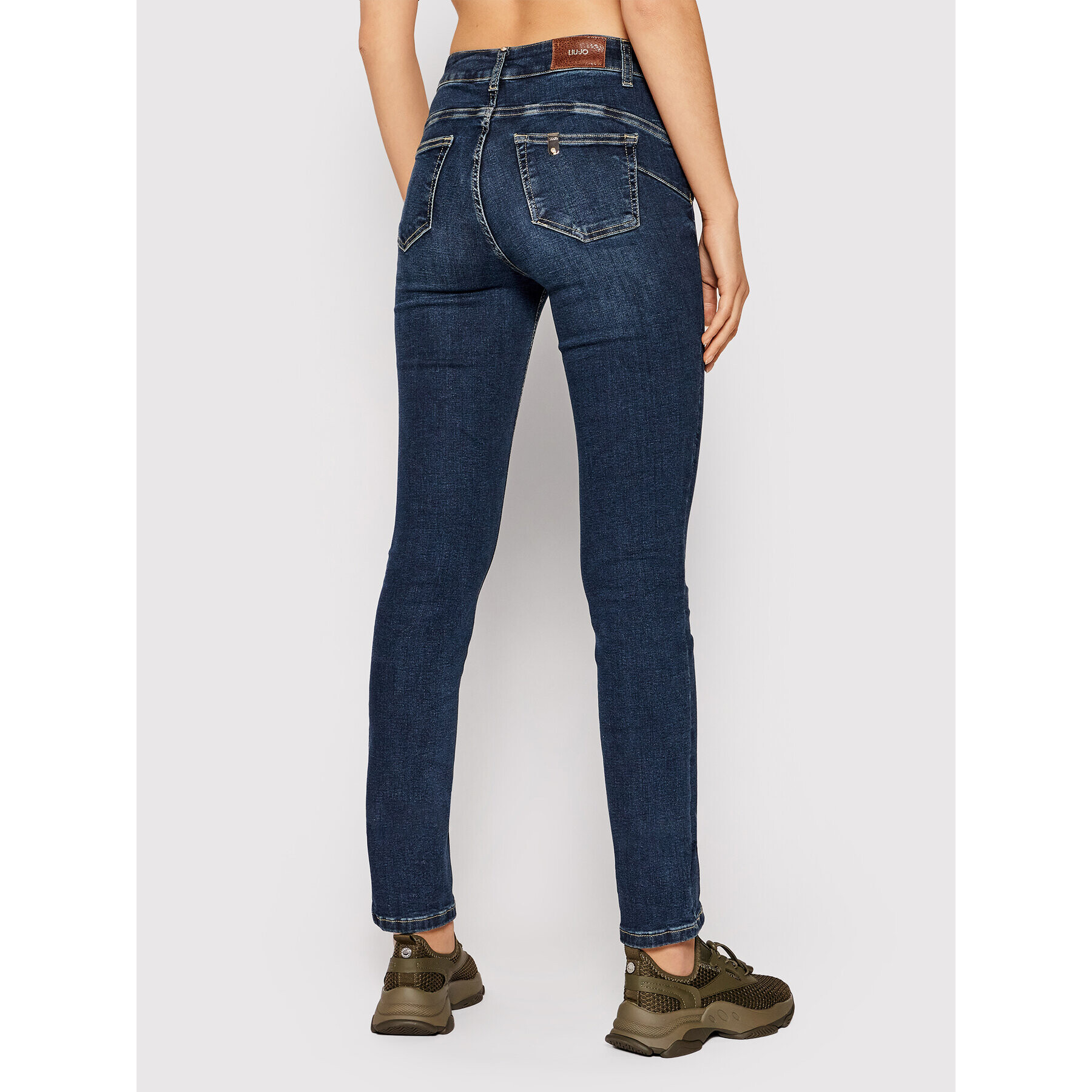 Liu Jo Дънки UF1016 D4268 Тъмносин Slim Fit - Pepit.bg