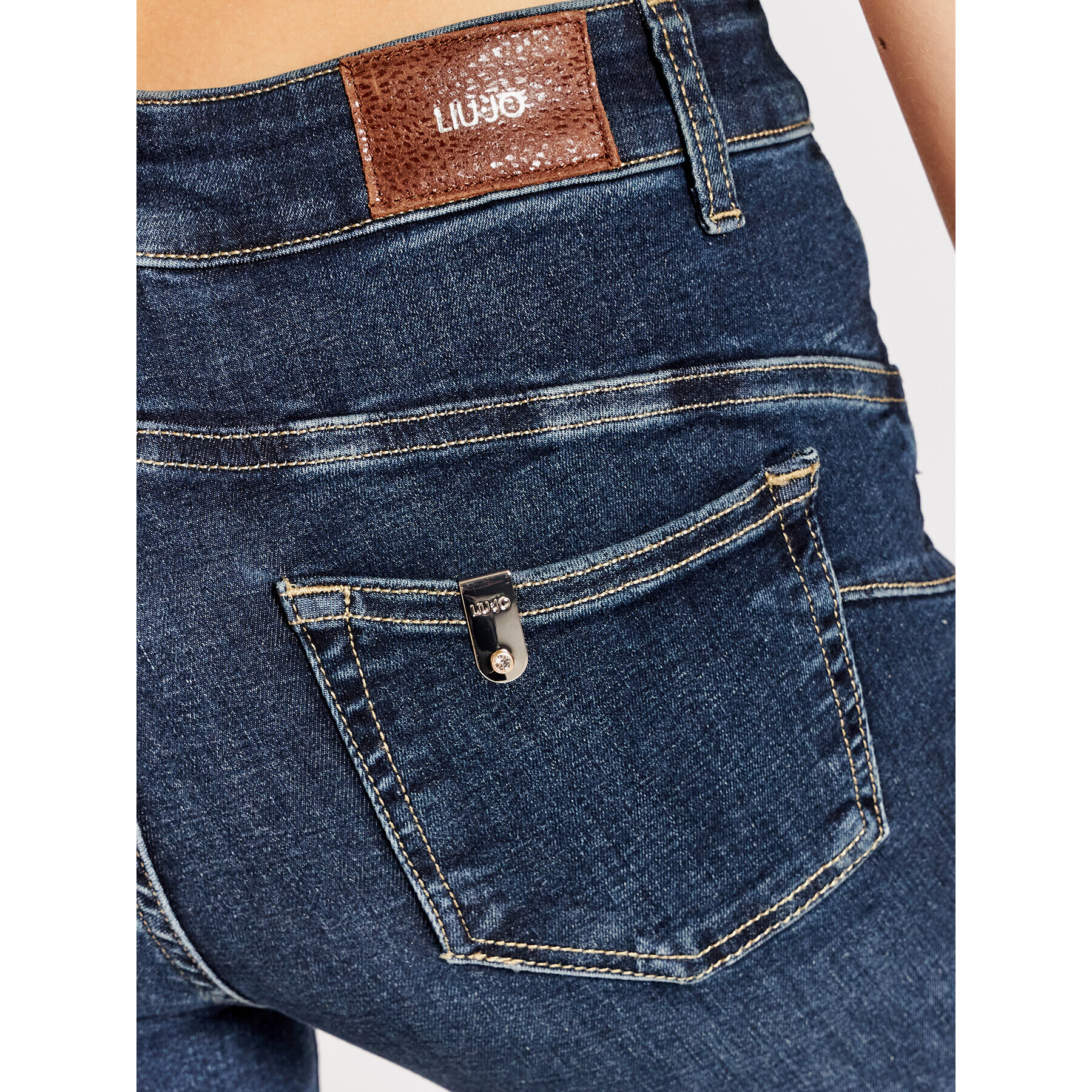 Liu Jo Дънки UF1016 D4268 Тъмносин Slim Fit - Pepit.bg