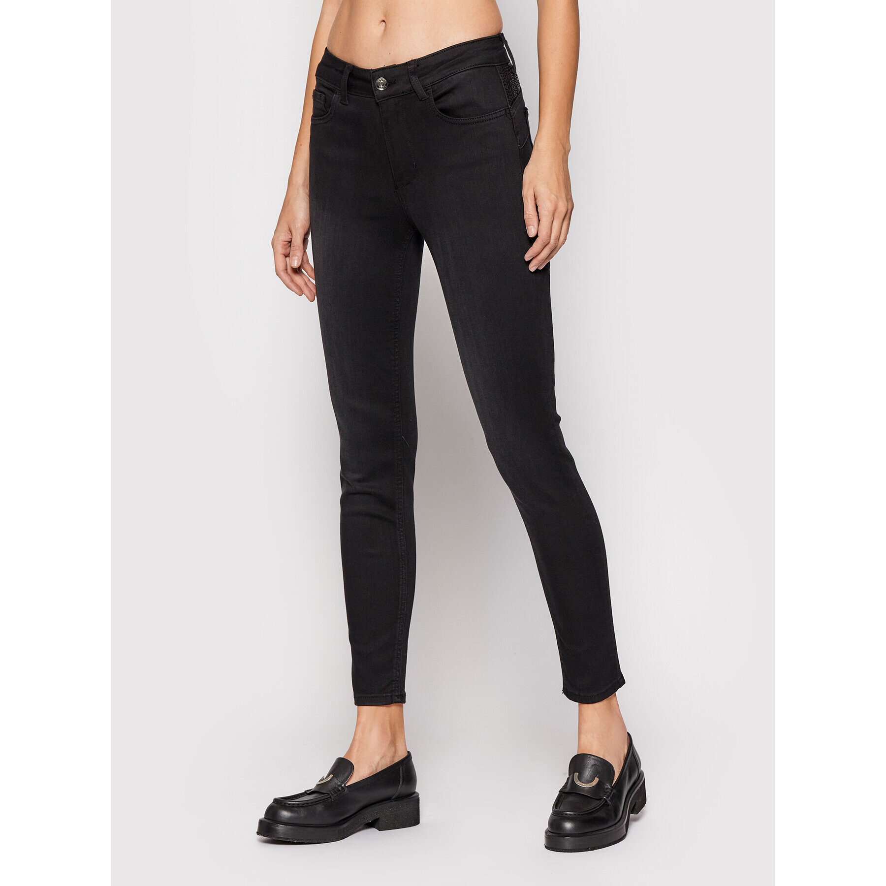 Liu Jo Дънки UF1032 D4650 Черен Skinny Fit - Pepit.bg