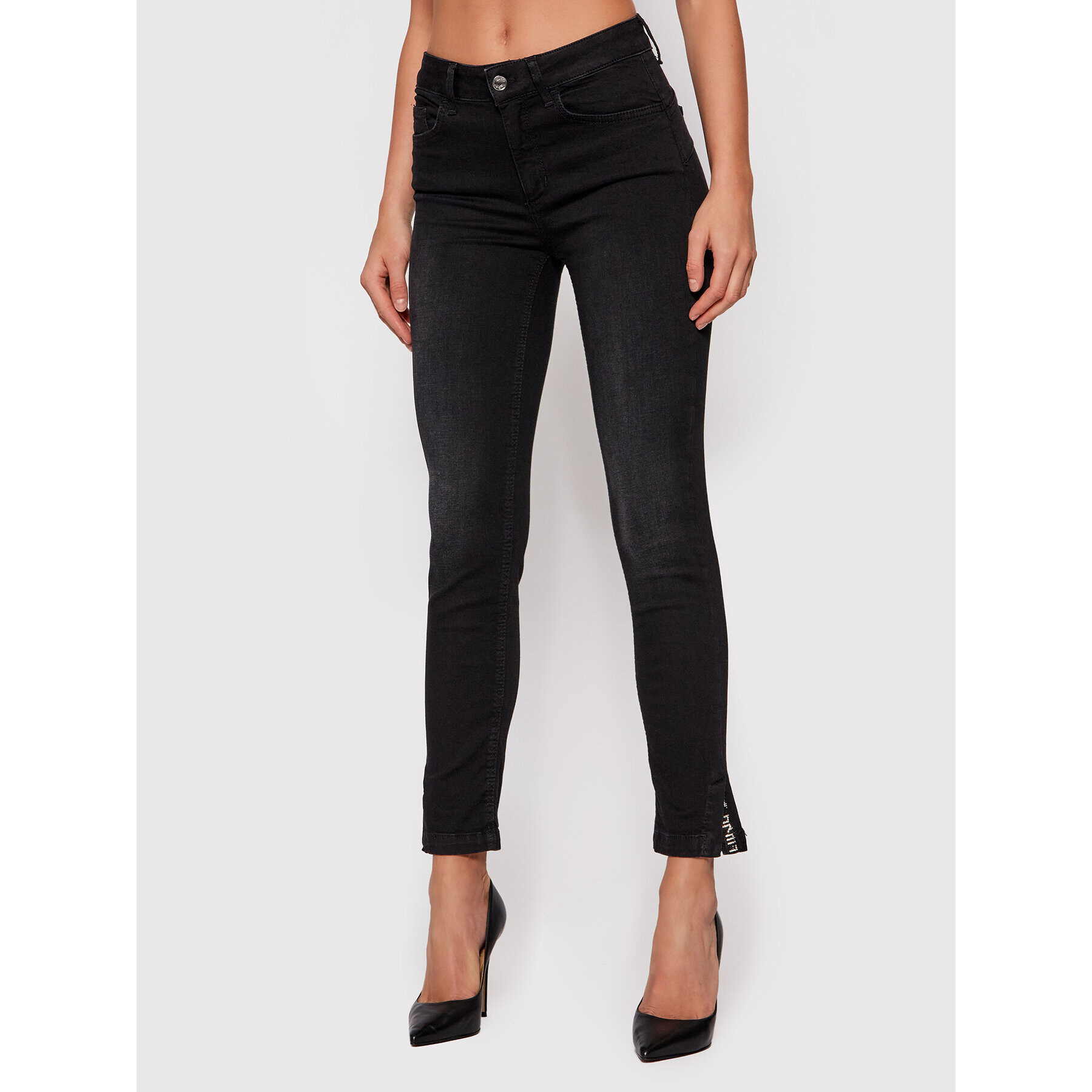 Liu Jo Дънки UF1056 D4614 Черен Slim Fit - Pepit.bg
