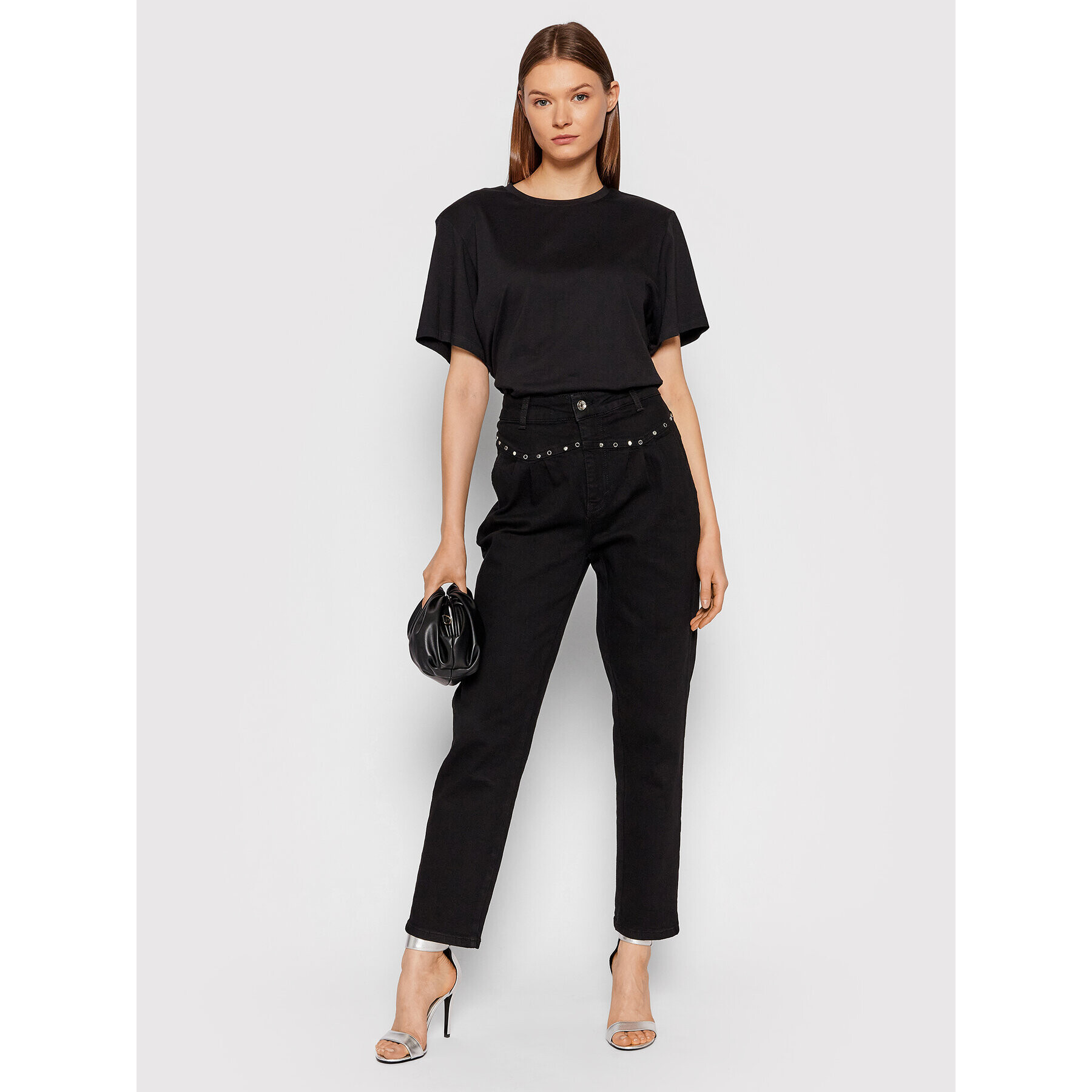 Liu Jo Дънки UF1066 D4418 Черен Regular Fit - Pepit.bg