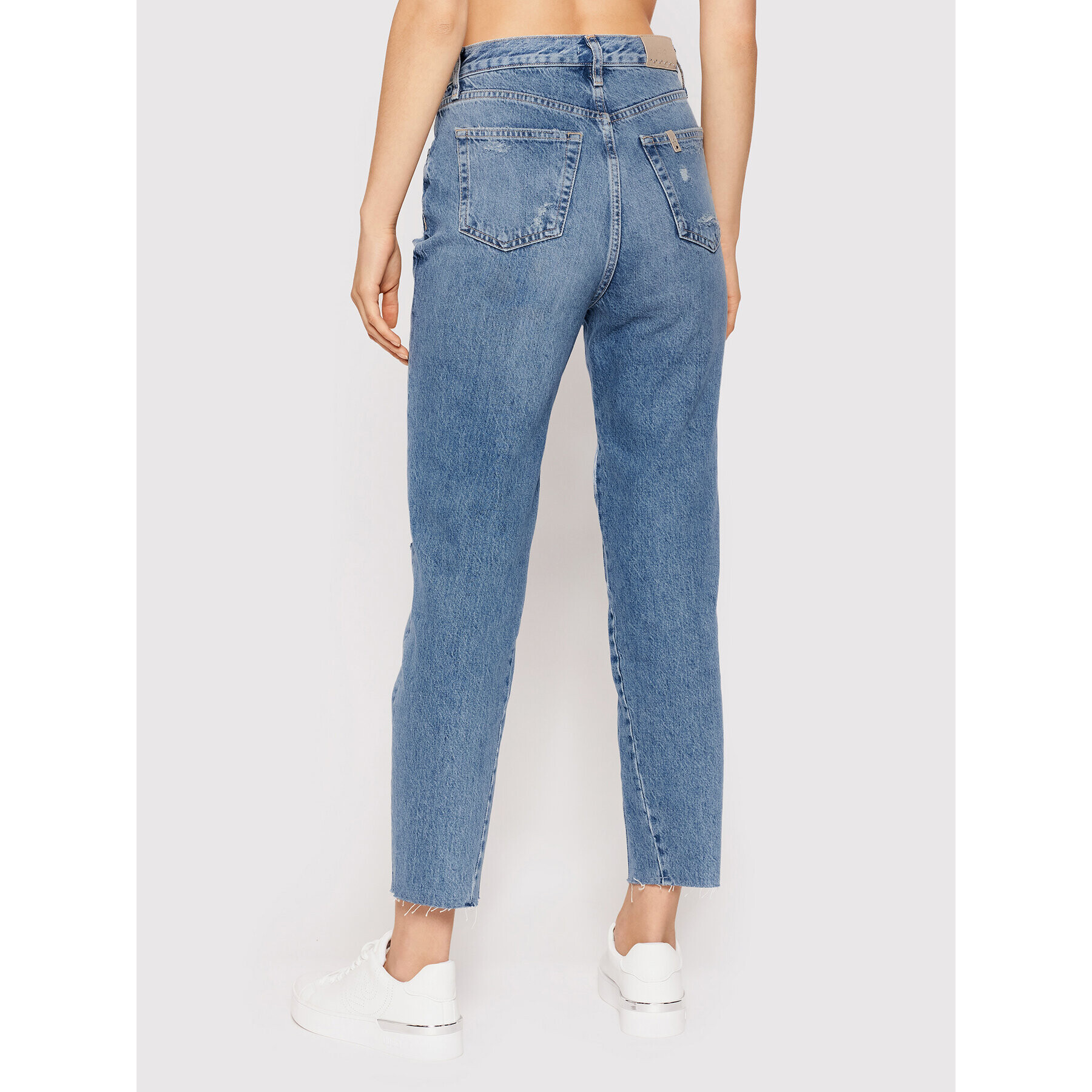 Liu Jo Дънки UF1084 D4265 Син Mom Fit - Pepit.bg