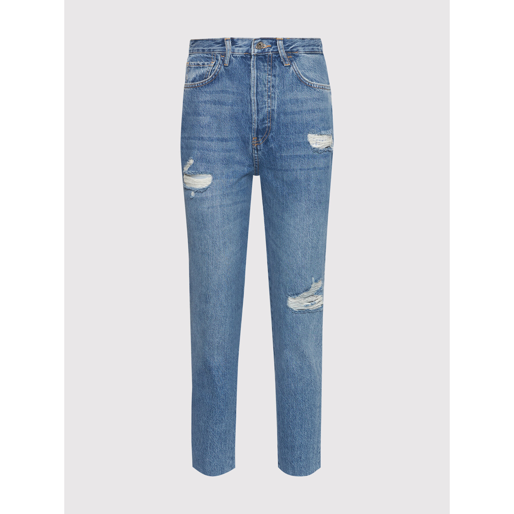 Liu Jo Дънки UF1084 D4265 Син Mom Fit - Pepit.bg