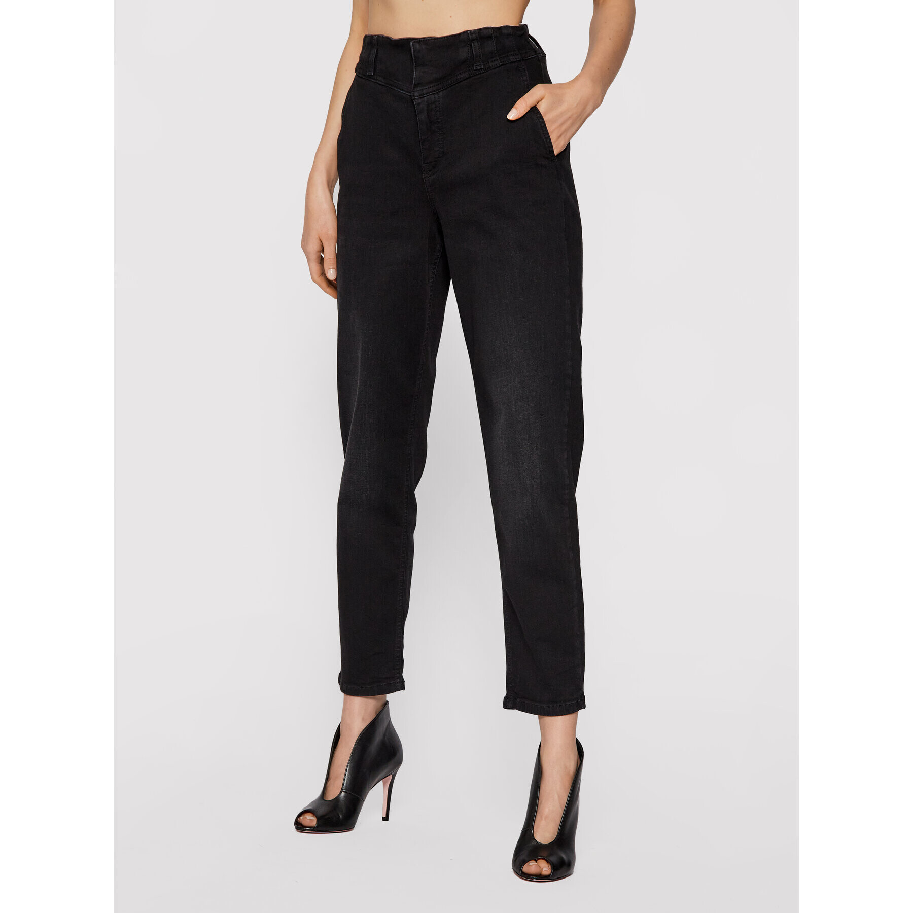 Liu Jo Дънки UF1113 D4466 Черен Regular Fit - Pepit.bg