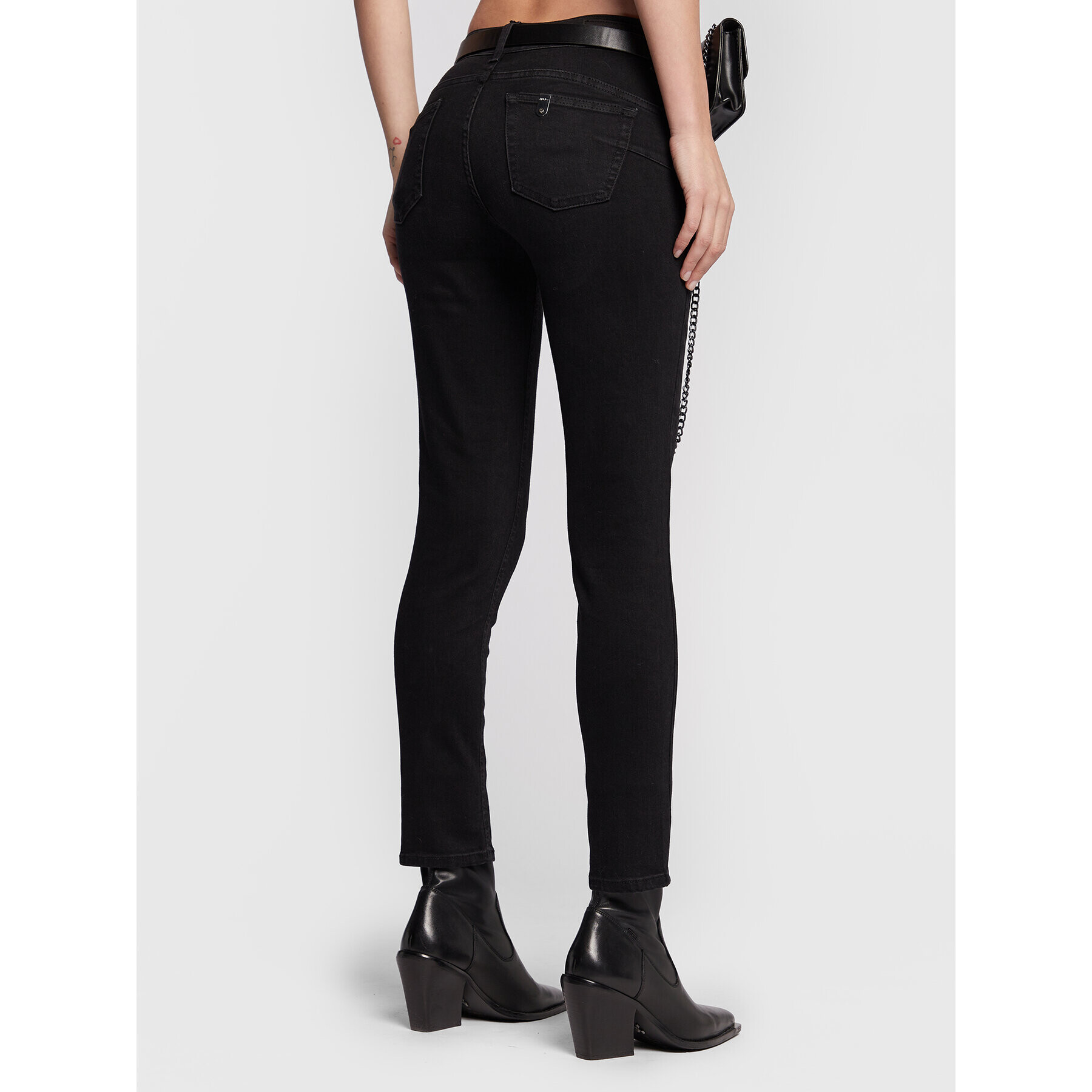 Liu Jo Дънки UF2001 D4740 Черен Skinny Fit - Pepit.bg