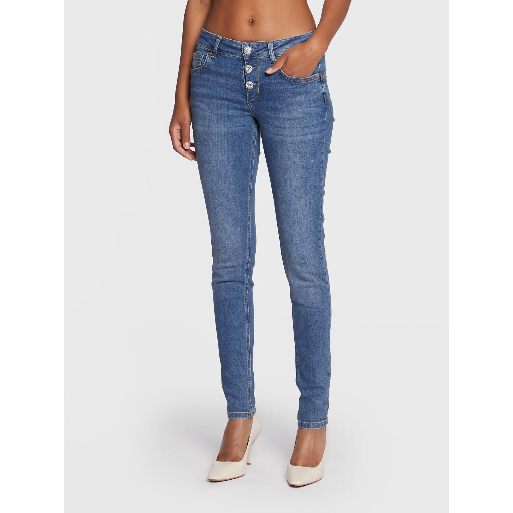Liu Jo Дънки UF2002 D4669 Син Bottom Up Fit - Pepit.bg