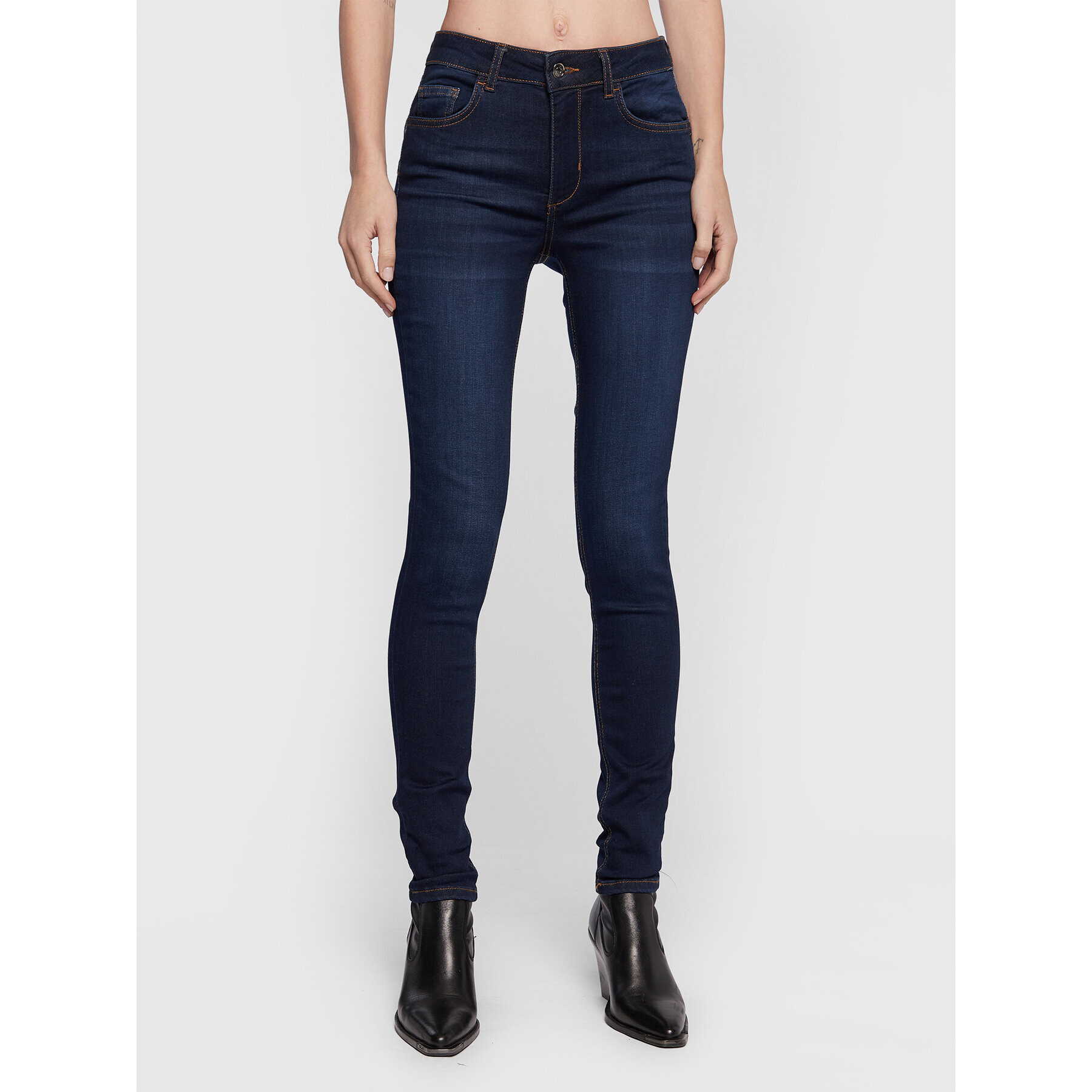 Liu Jo Дънки UF2013 D4376 Тъмносин Skinny Fit - Pepit.bg