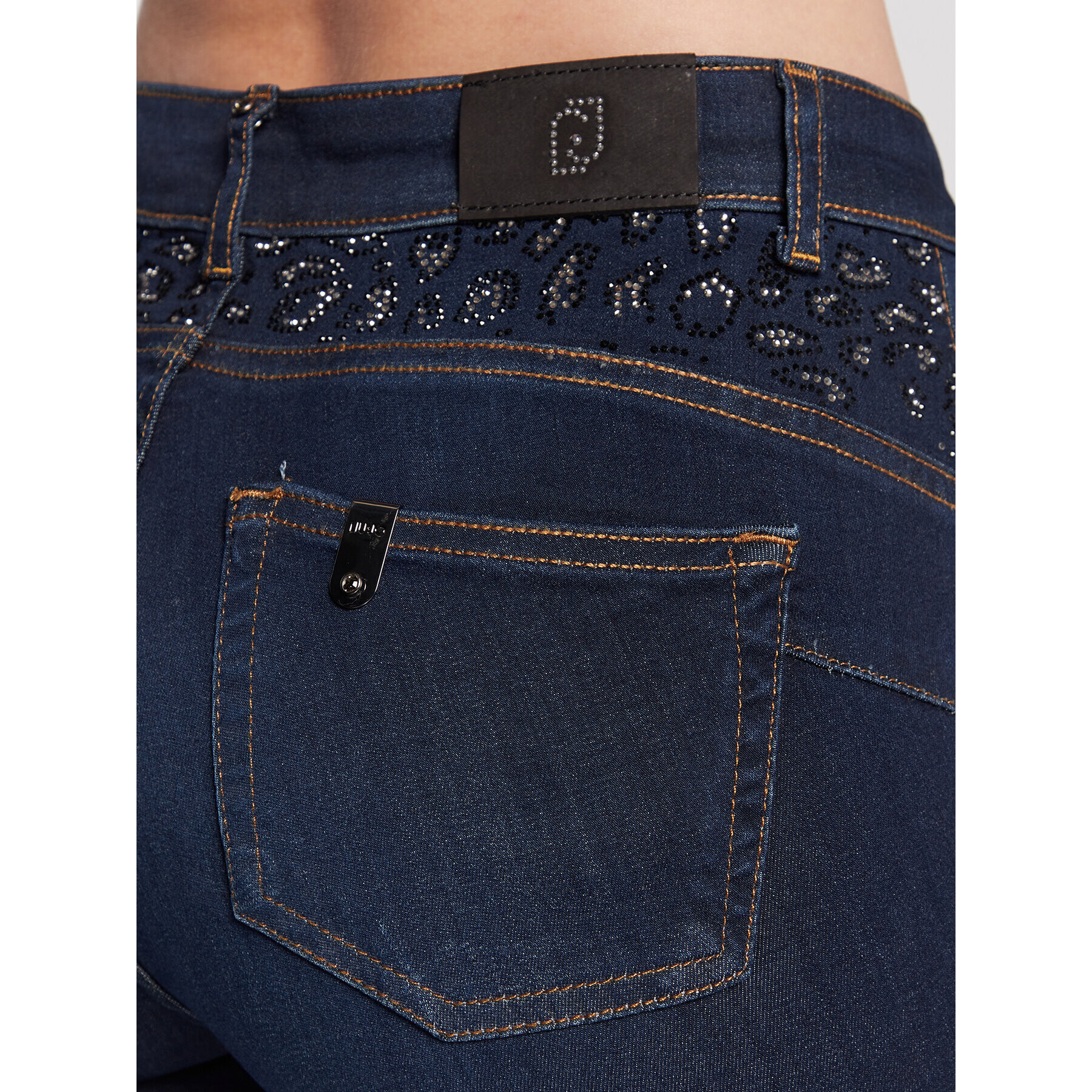 Liu Jo Дънки UF2013 D4376 Тъмносин Skinny Fit - Pepit.bg