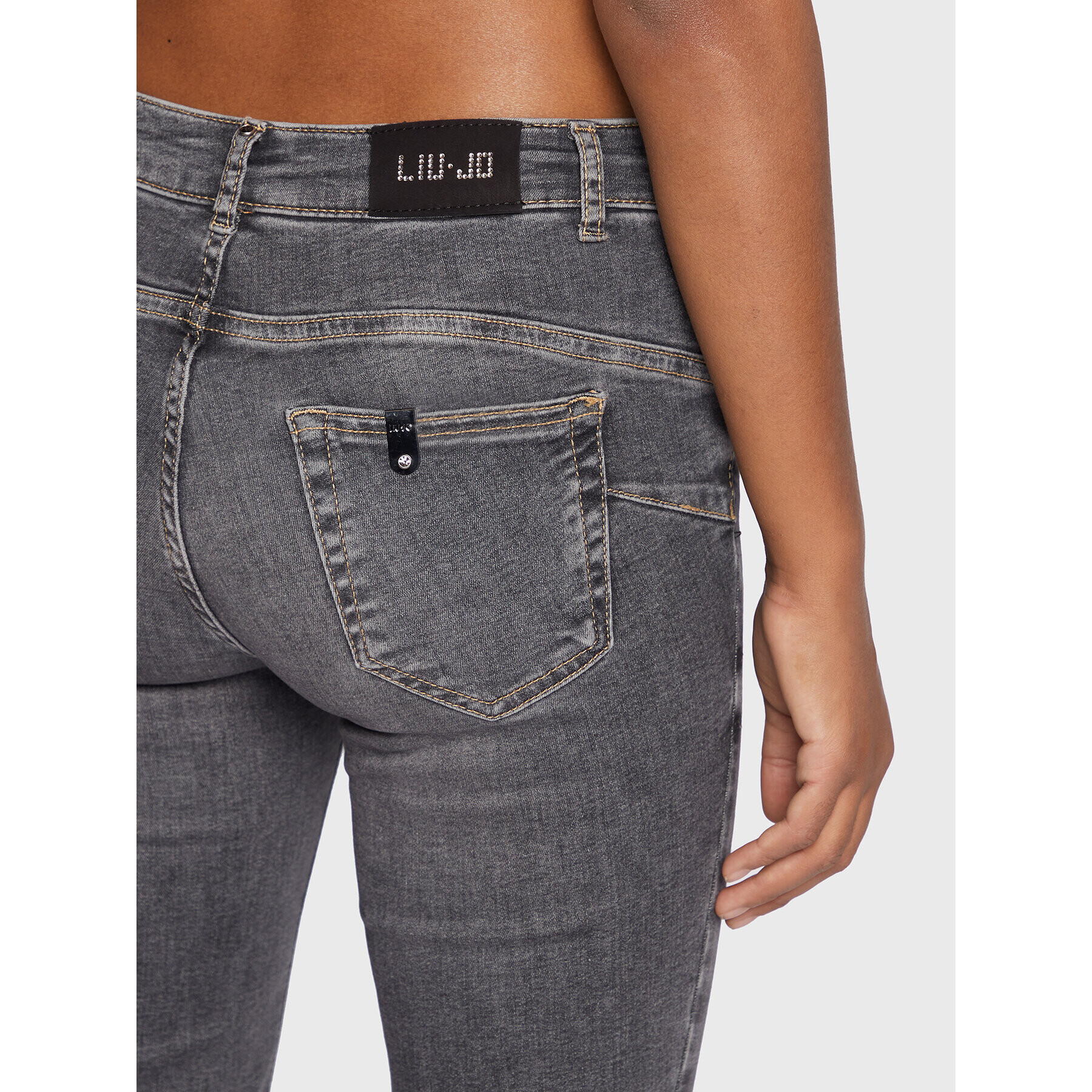 Liu Jo Дънки UF2016 D4268 Сив Bottom Up Fit - Pepit.bg