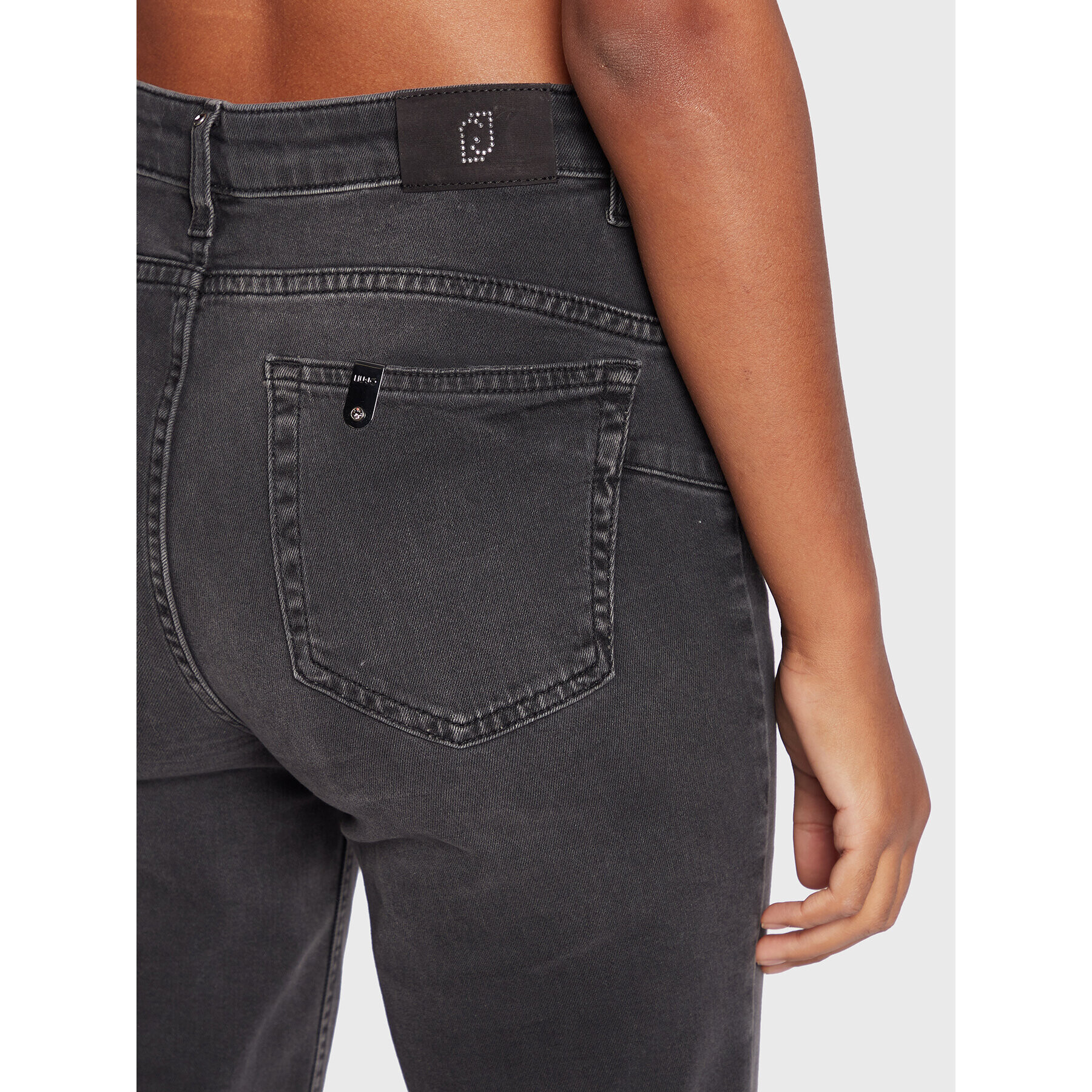 Liu Jo Дънки UF2034 D4391 Черен Bottom Up Fit - Pepit.bg