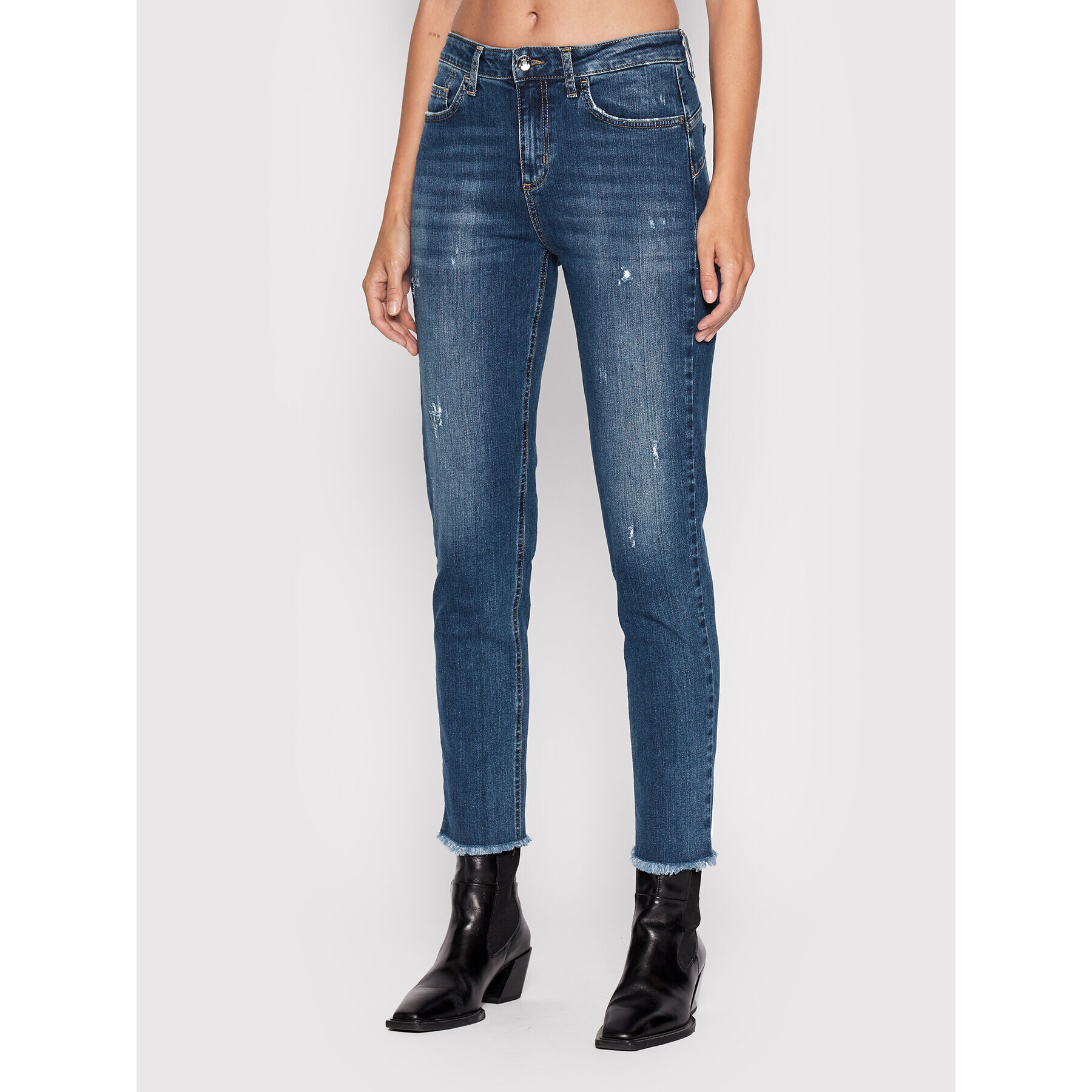 Liu Jo Дънки UF2034 D4691 Тъмносин Slim Fit - Pepit.bg