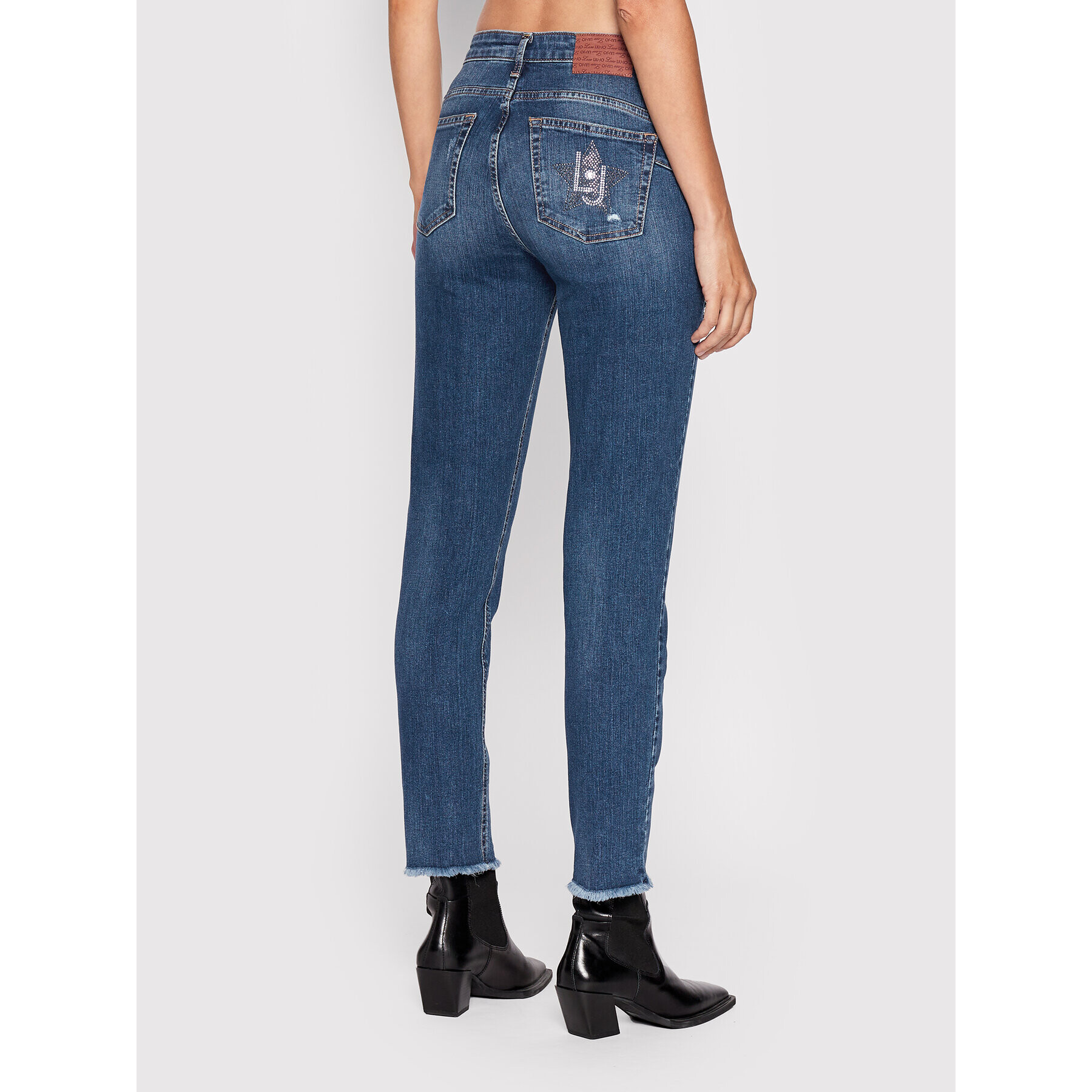 Liu Jo Дънки UF2034 D4691 Тъмносин Slim Fit - Pepit.bg