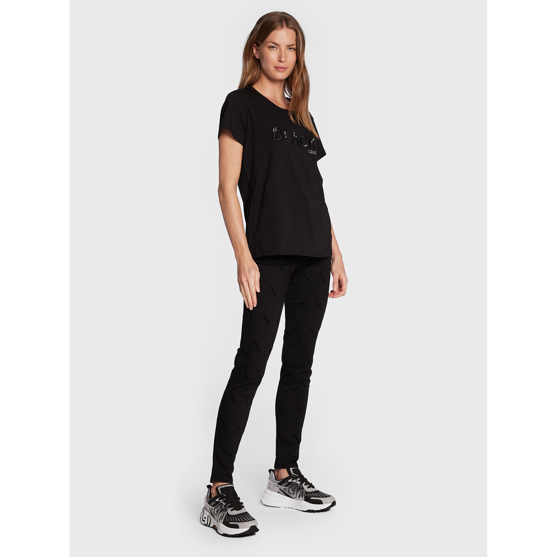 Liu Jo Дънки UF2047 D4750 Черен Skinny Fit - Pepit.bg