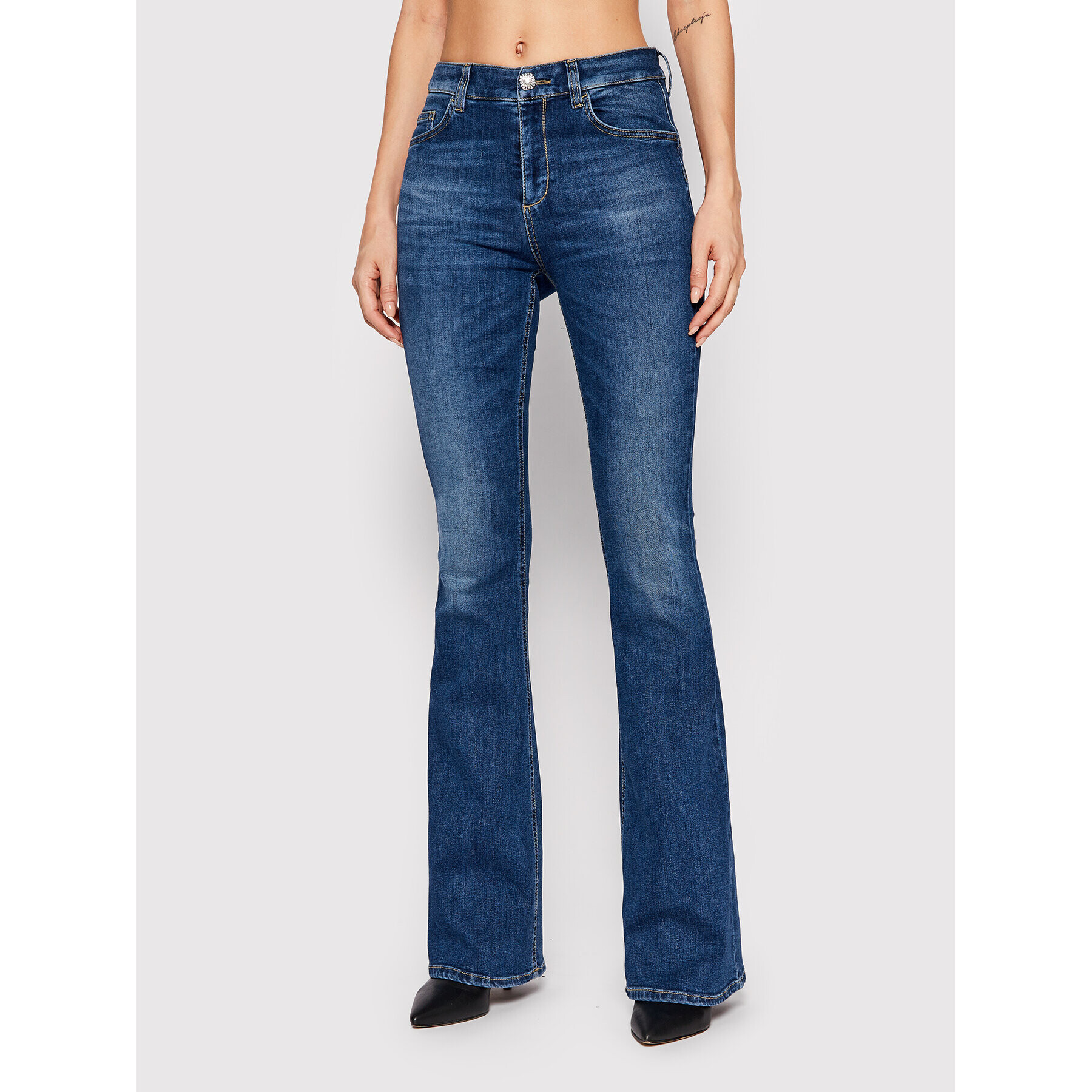 Liu Jo Дънки UF2061 DS015 Син Bottom Up Fit - Pepit.bg