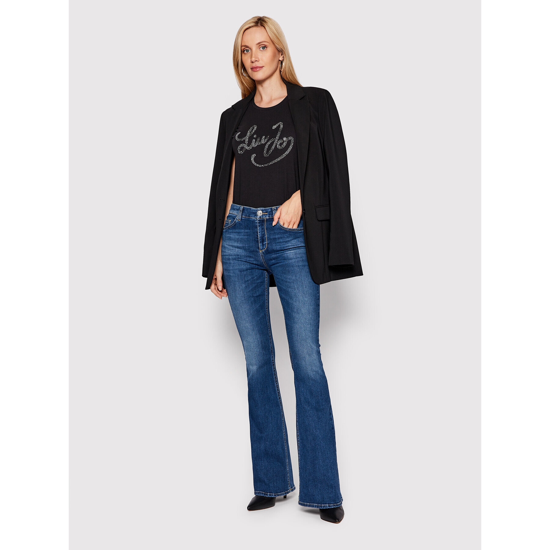 Liu Jo Дънки UF2061 DS015 Син Bottom Up Fit - Pepit.bg