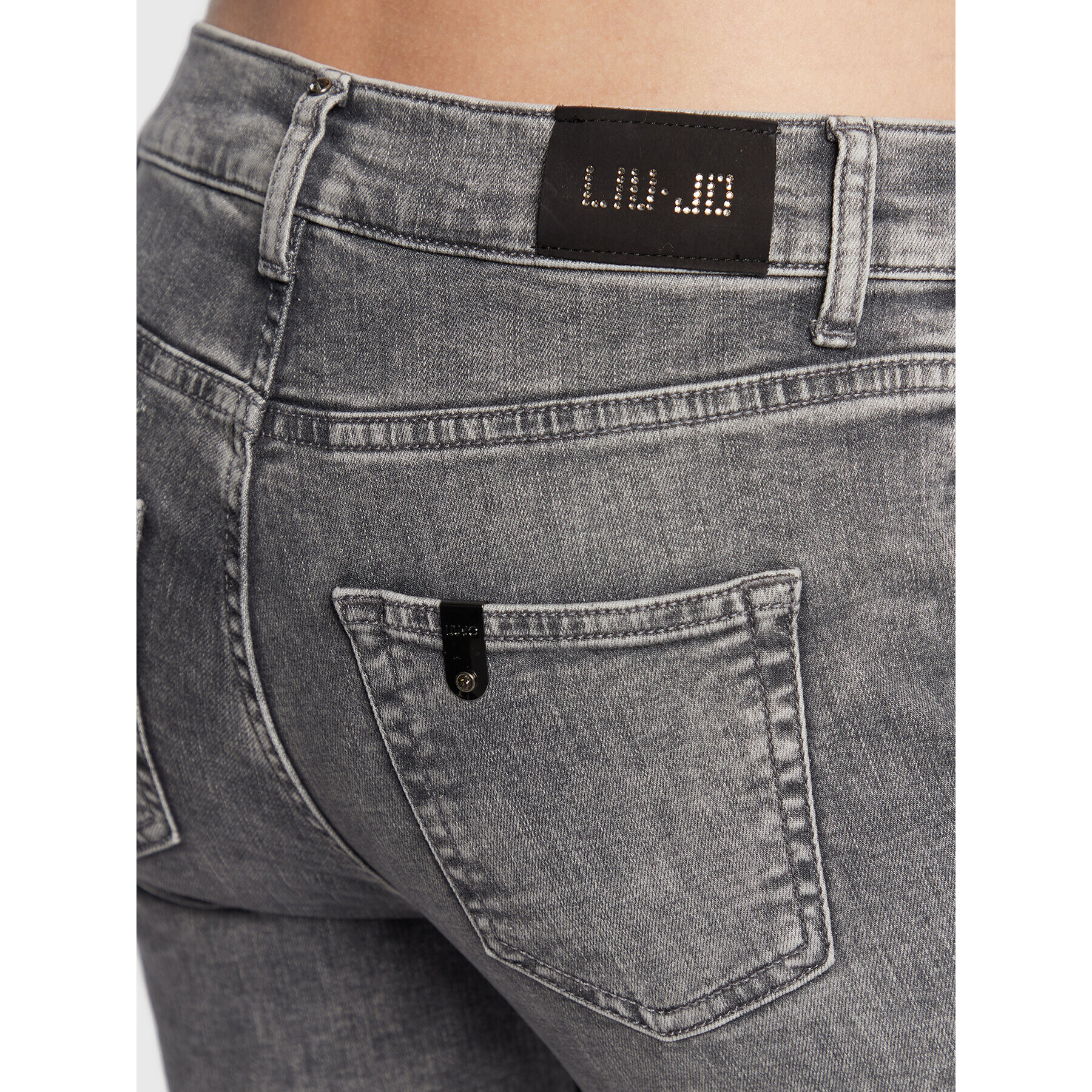 Liu Jo Дънки UF2150 DS015 Сив Regular Fit - Pepit.bg