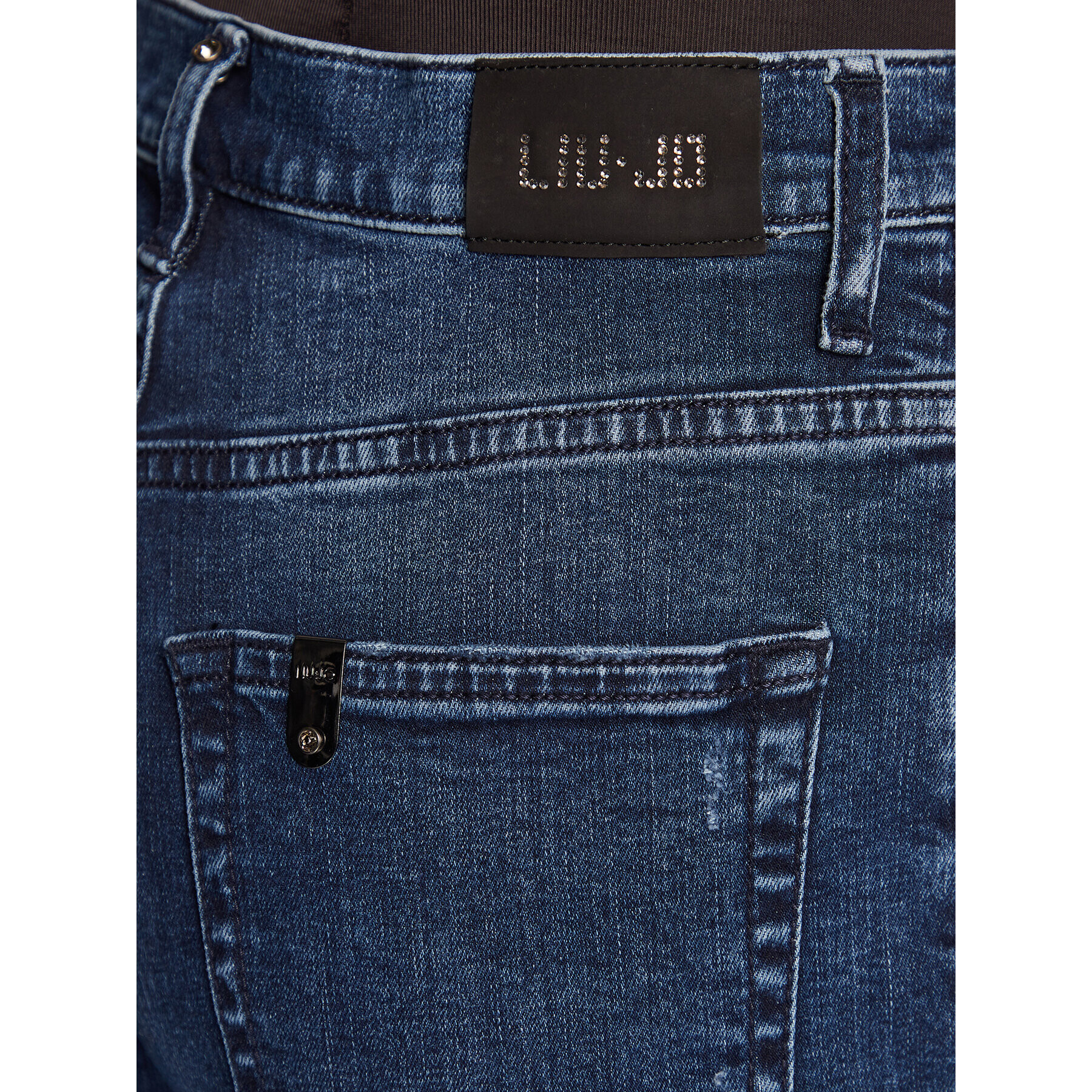Liu Jo Дънки UF2151 DS015 Тъмносин Mom Fit - Pepit.bg