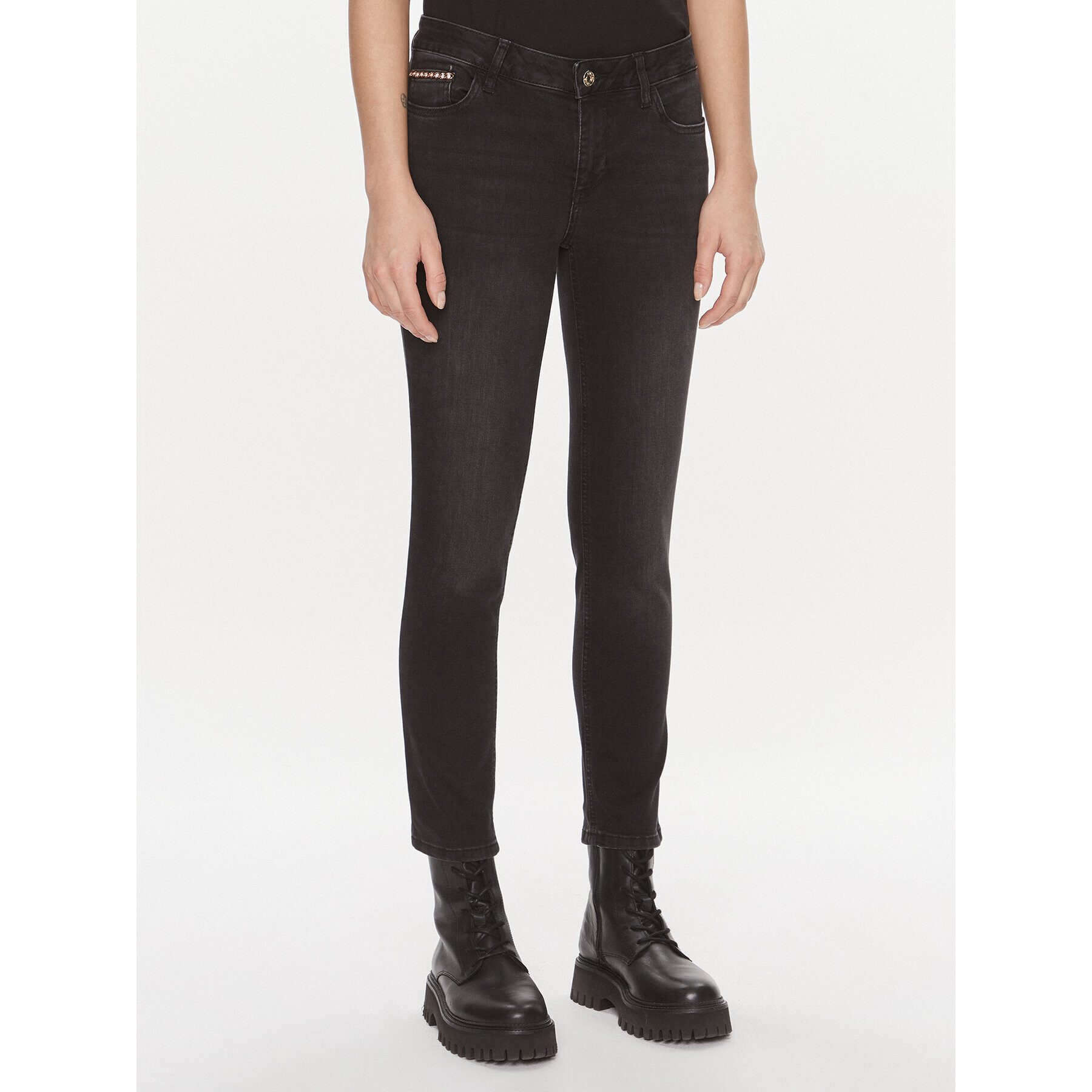 Liu Jo Дънки UF3001 D4850 Черен Regular Fit - Pepit.bg