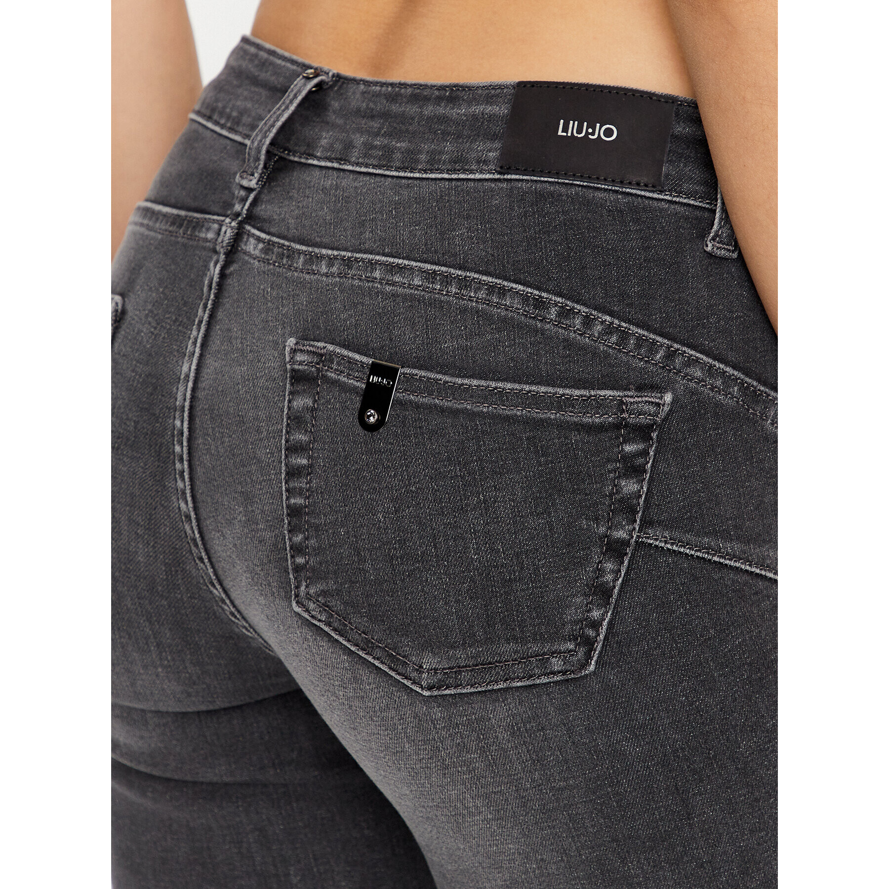 Liu Jo Дънки UF3003 D4615 Сив Slim Fit - Pepit.bg
