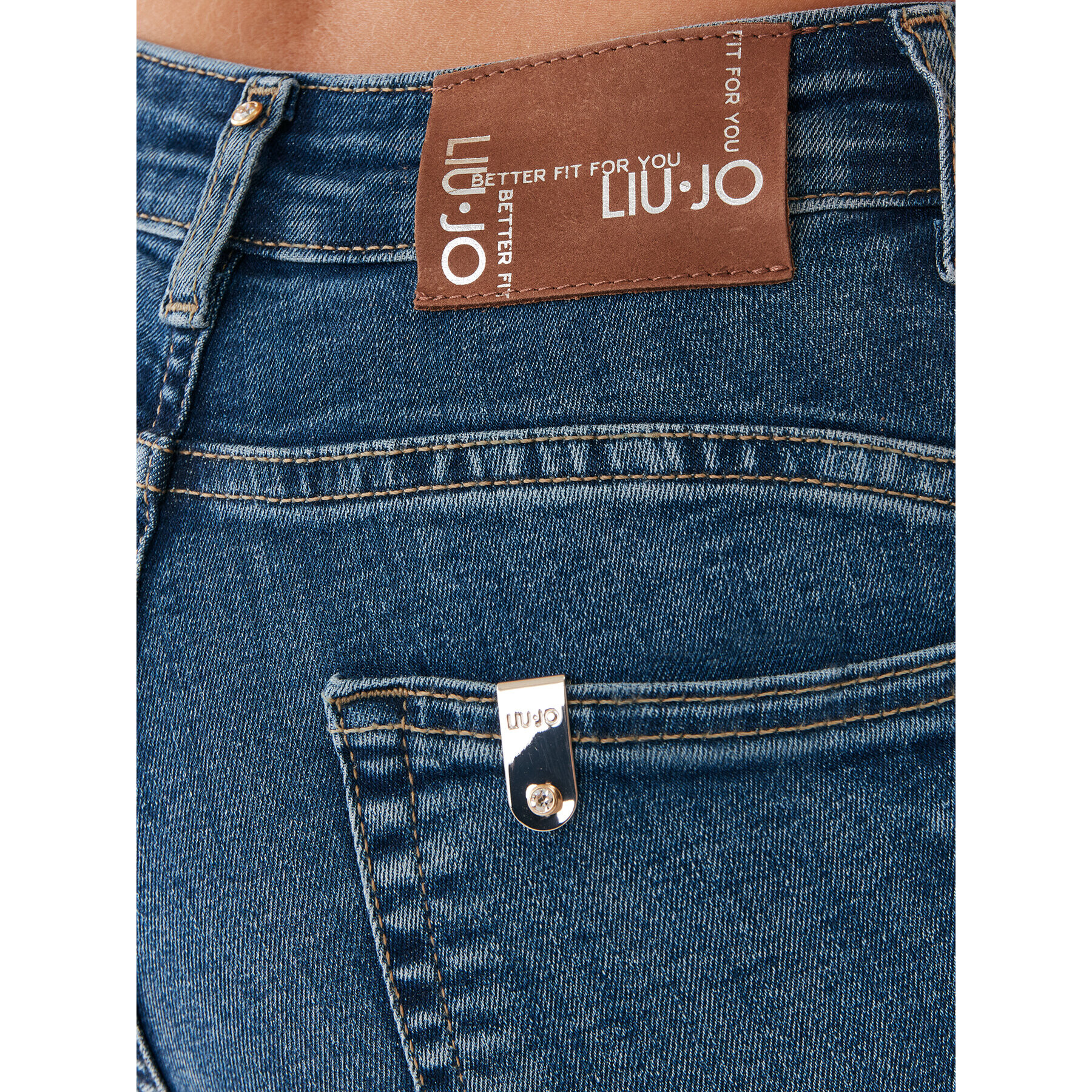 Liu Jo Дънки UF3012 D4391 Тъмносин Skinny Fit - Pepit.bg