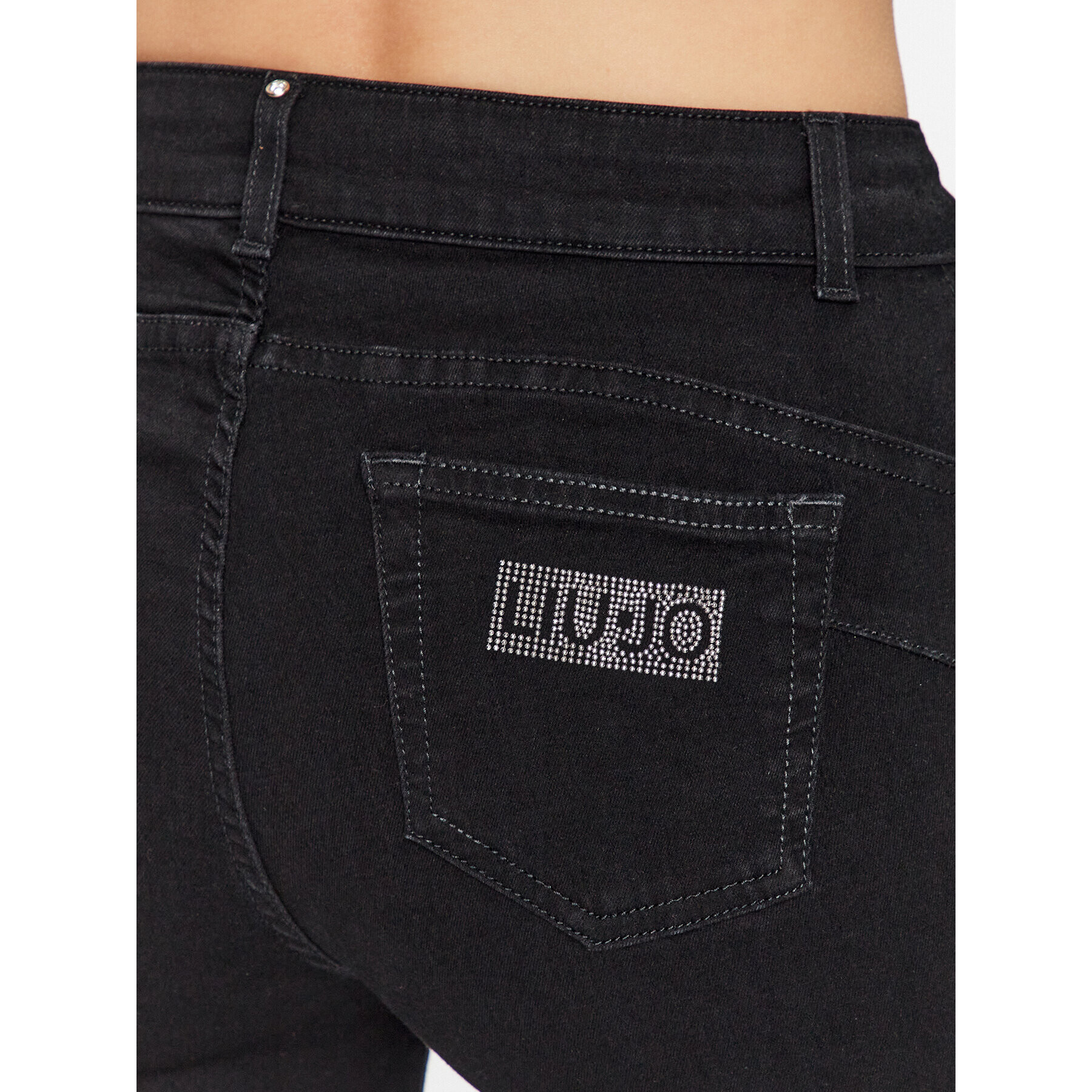 Liu Jo Дънки UF3013 D4614 Черен Slim Fit - Pepit.bg