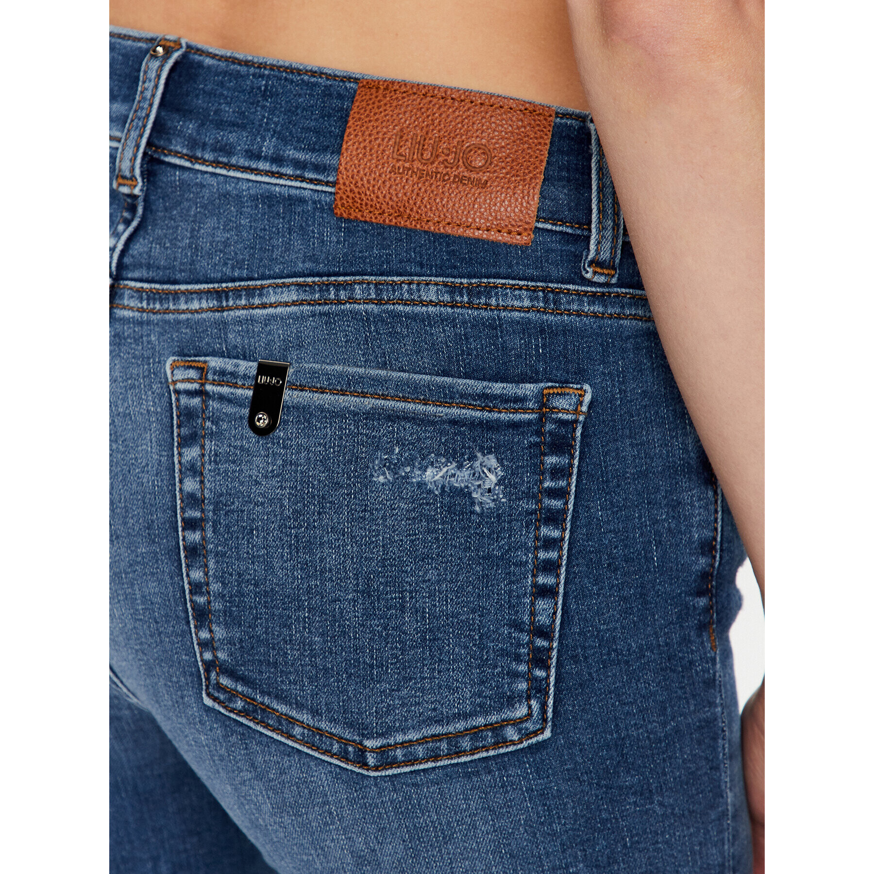 Liu Jo Дънки UF3013 D4615 Тъмносин Perfect Fit - Pepit.bg