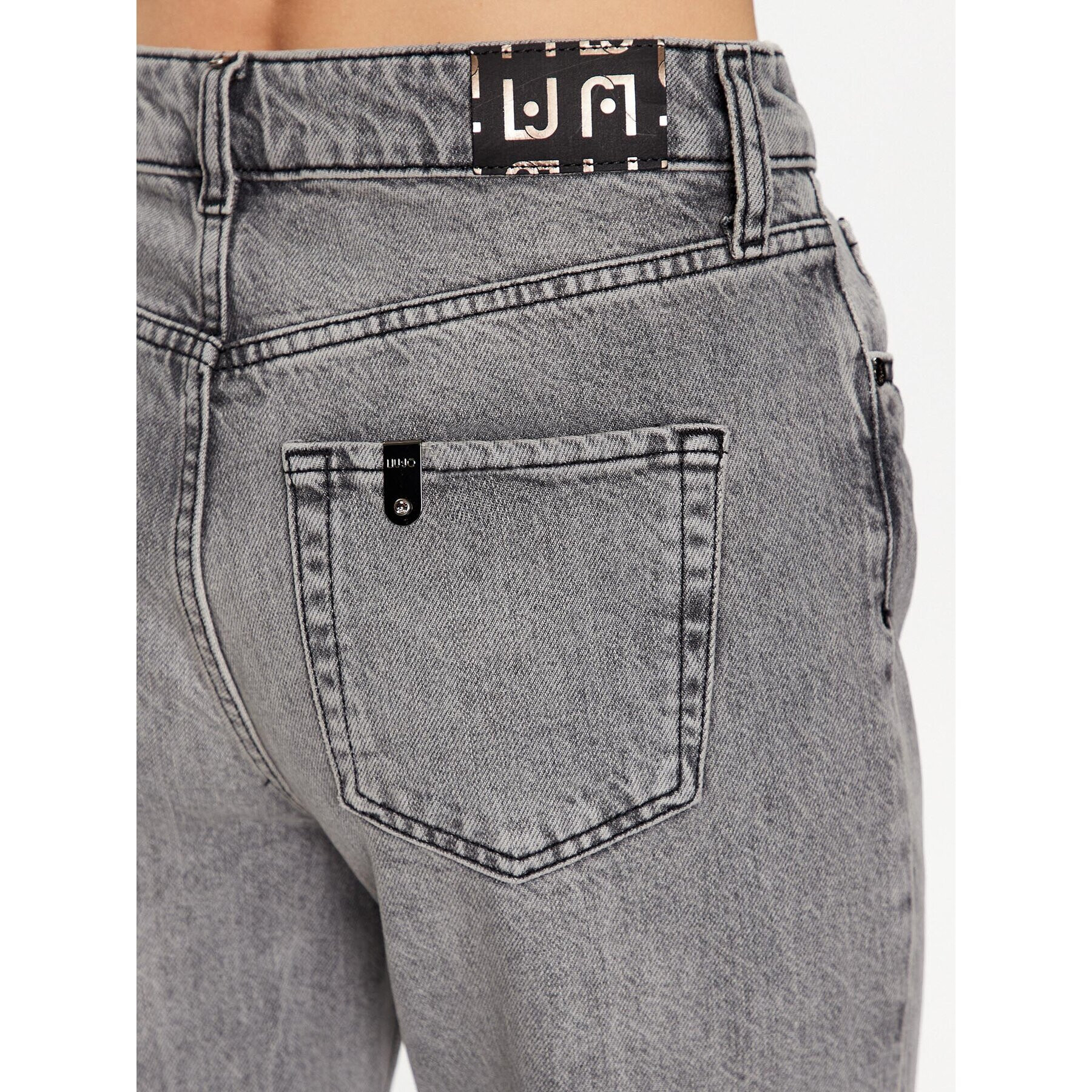 Liu Jo Дънки UF3019 D4488 Сив Relaxed Fit - Pepit.bg