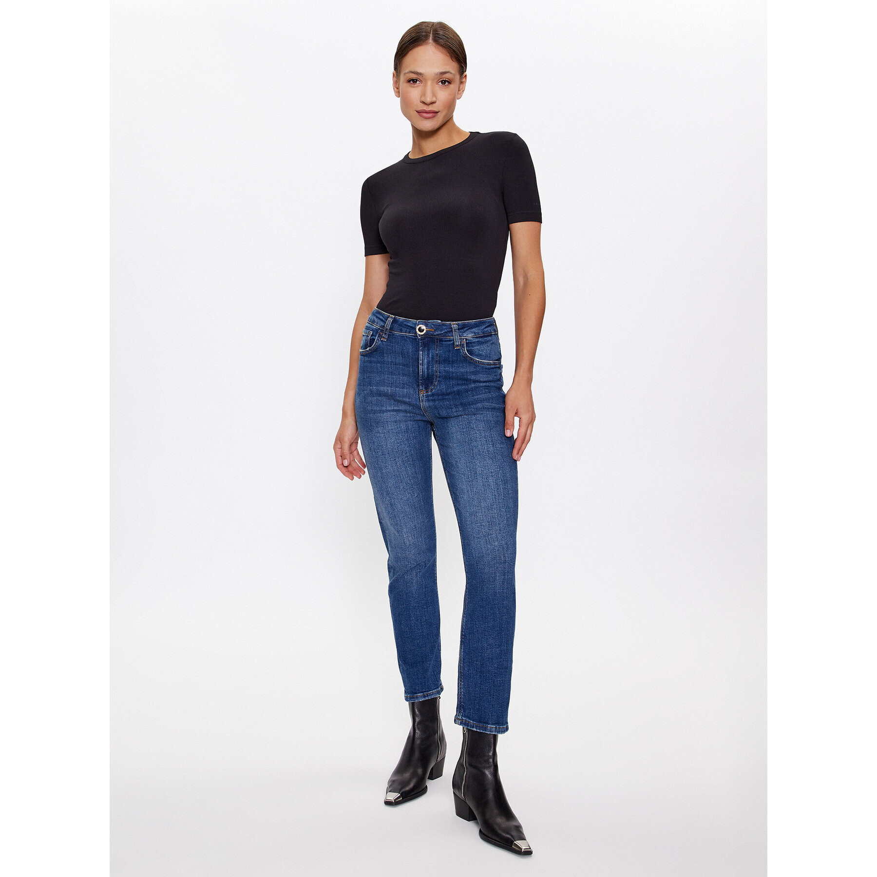 Liu Jo Дънки UF3019 DS829 Тъмносин Regular Fit - Pepit.bg