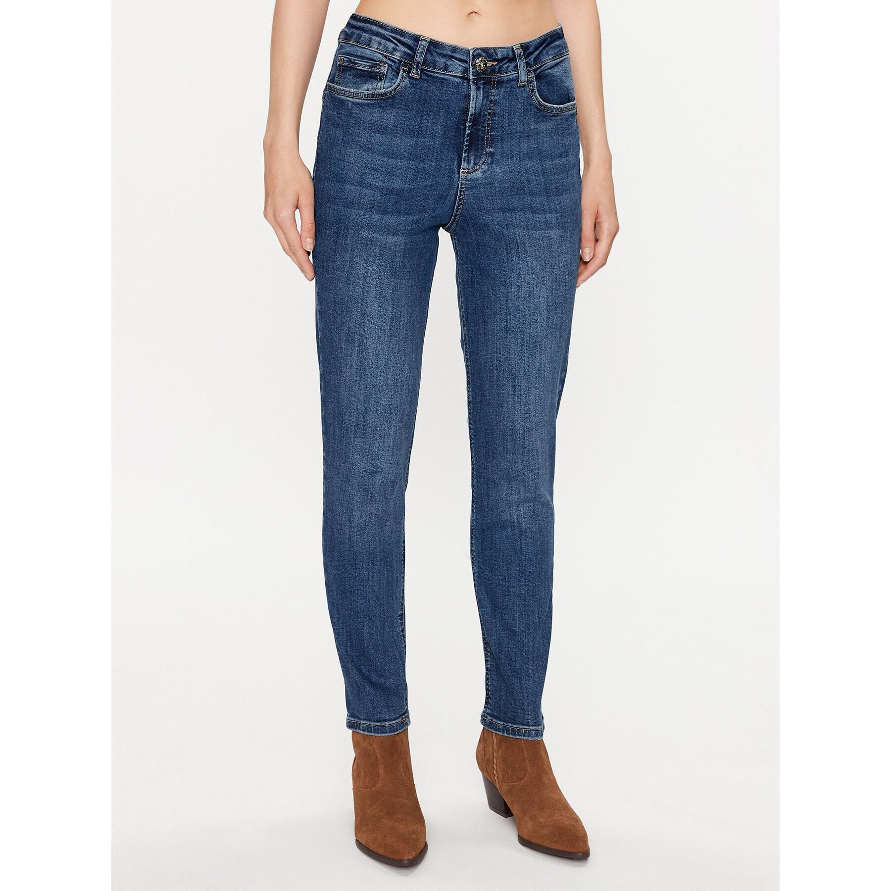 Liu Jo Дънки UF3034 D4391 Тъмносин Slim Fit - Pepit.bg